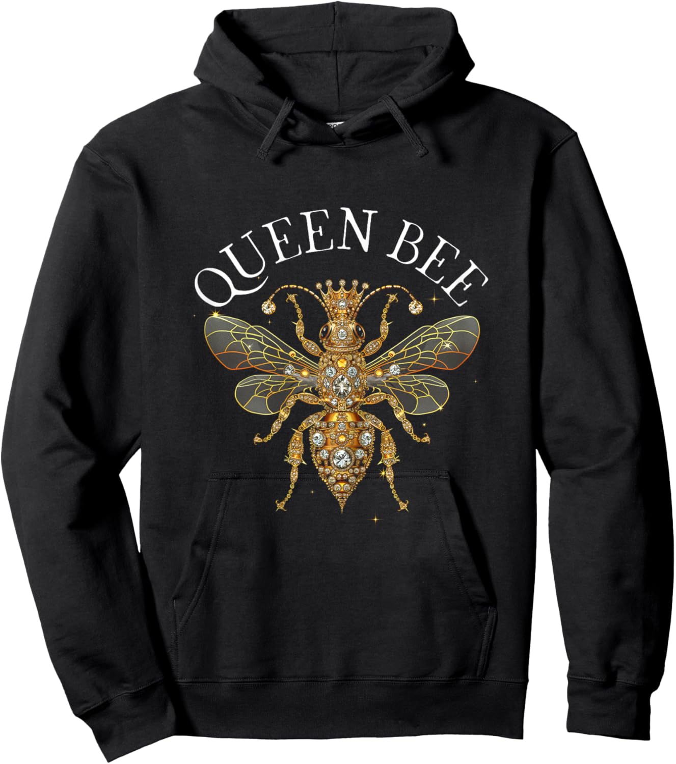 Queen Bee Jewellery Jewels Sweet Beekeeping Beekeeper Hoodie - Hoodie | Black