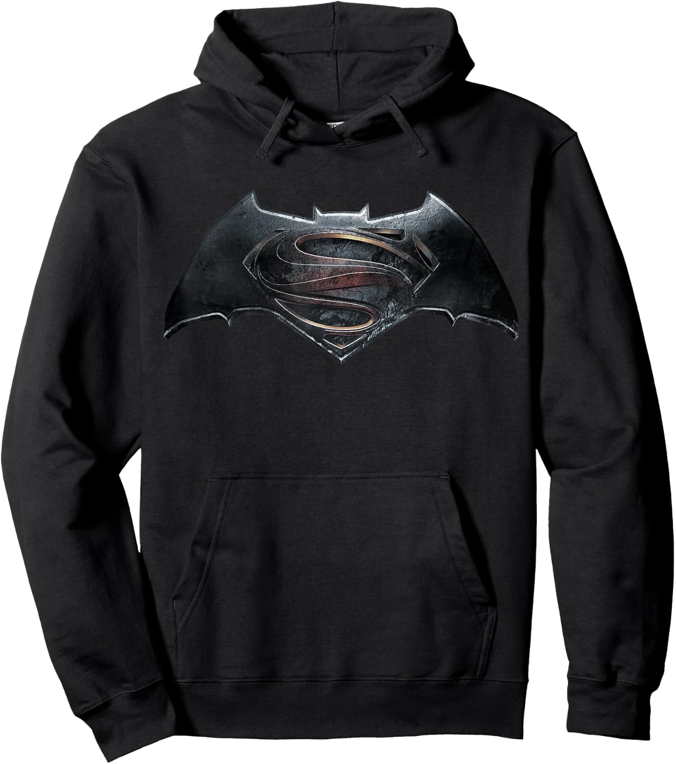 DC Batman V Superman Logo Standard Hoodie - Hoodie | Black