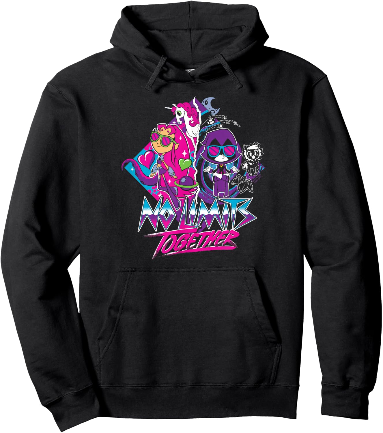 Teen Titans Go! to The Movies No Limits Hoodie - Hoodie | Black