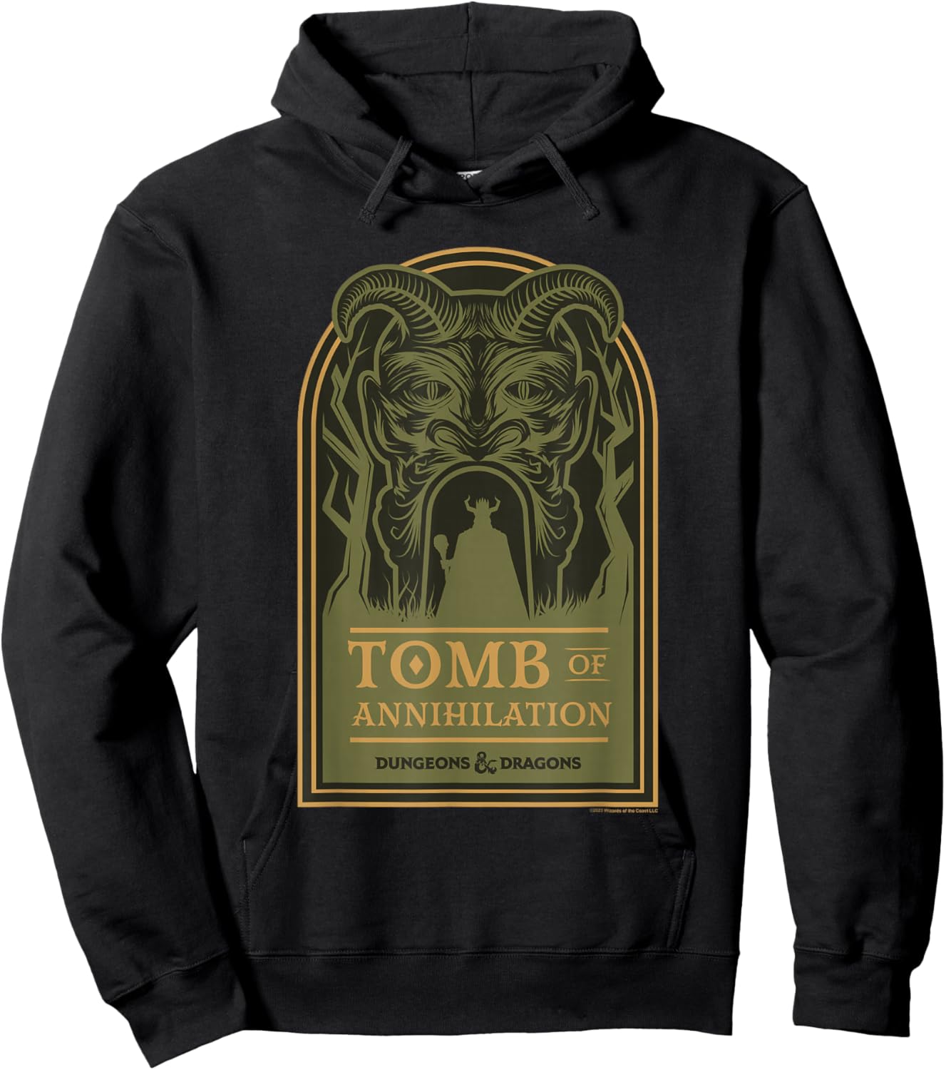 Dungeons & Dragons Tomb Of Annihilation Acererak Cover Hoodie - Hoodie | Black