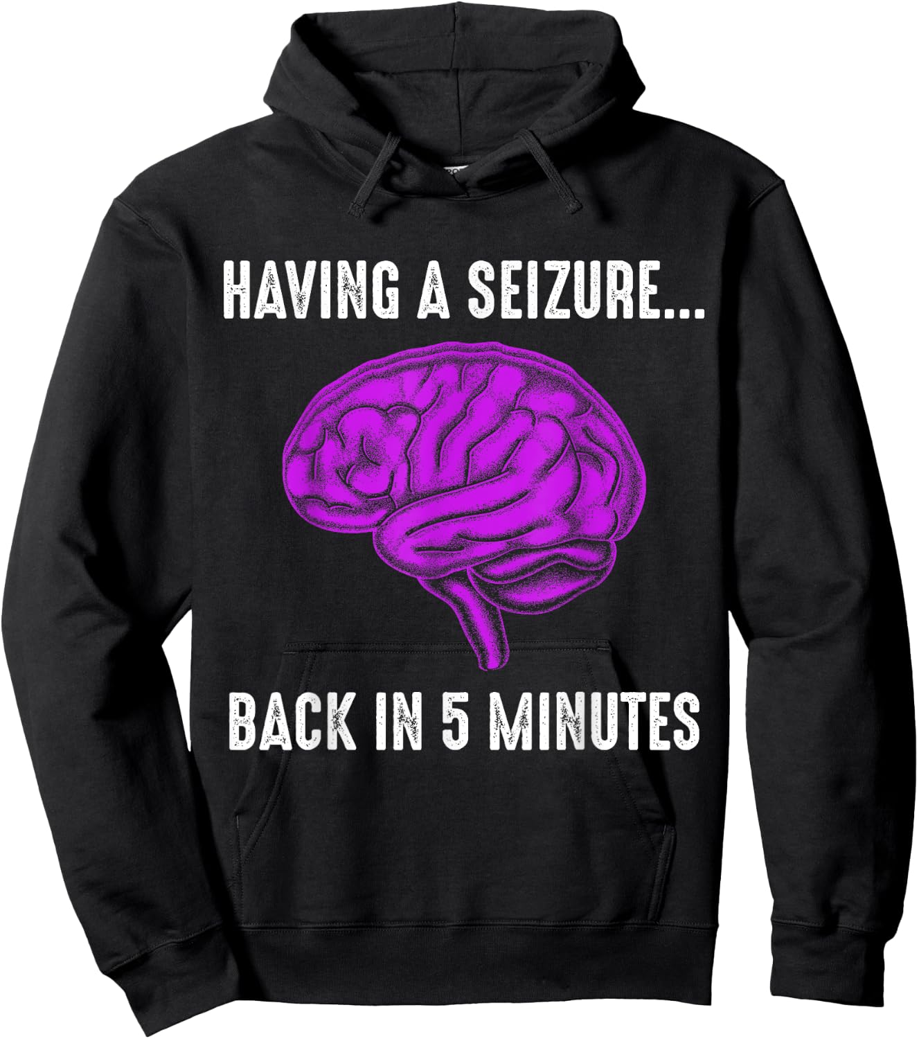Epilepsy Awareness Having Seizure Epileptic Warrior Survivor Hoodie - Hoodie | Black
