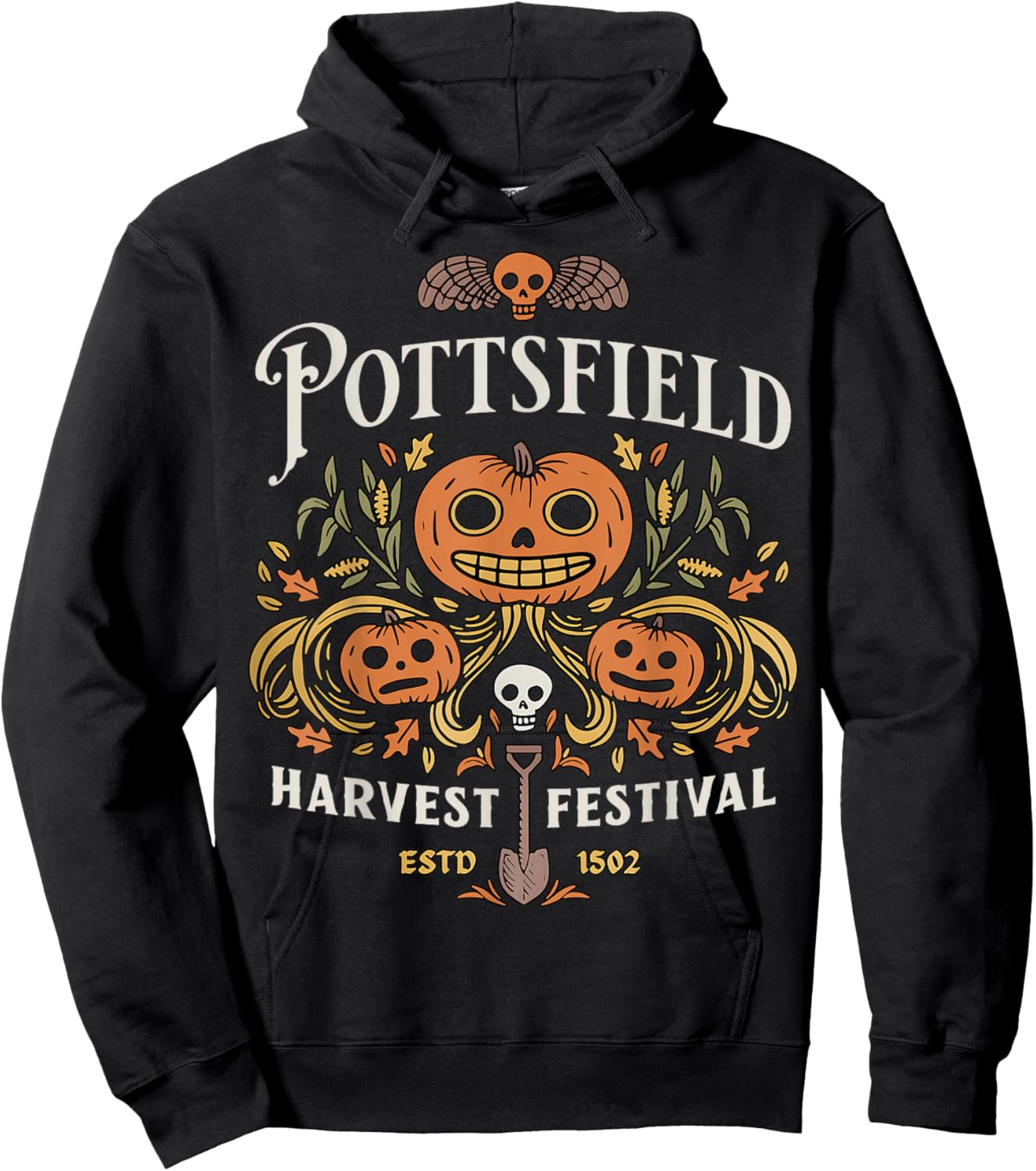Pottsfield Harvest Festival Hoodie - Hoodie | Black