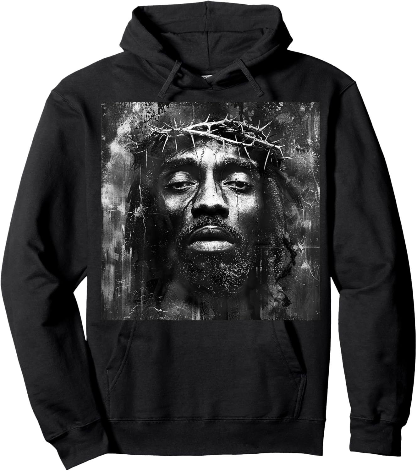 Black Jesus, Christianity, Church, Christ, Jesus Hoodie - Hoodie | Black