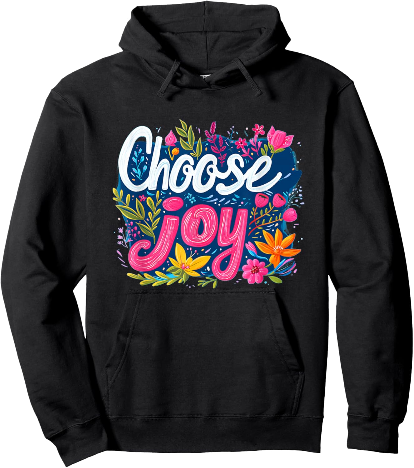 Fresh choose joy costume for multicolor outfits lovers Hoodie - Hoodie | Black