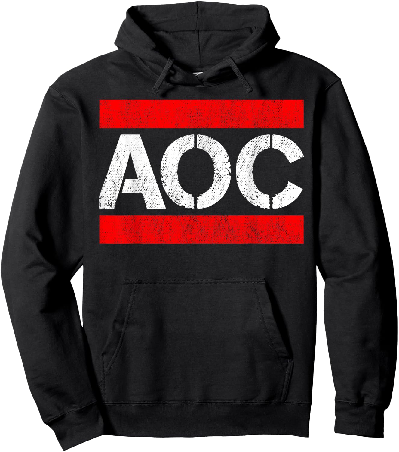 AOC Ocasio-Cortez Democratic Socialist Bronx NY Fun Hoodie - Hoodie | Black