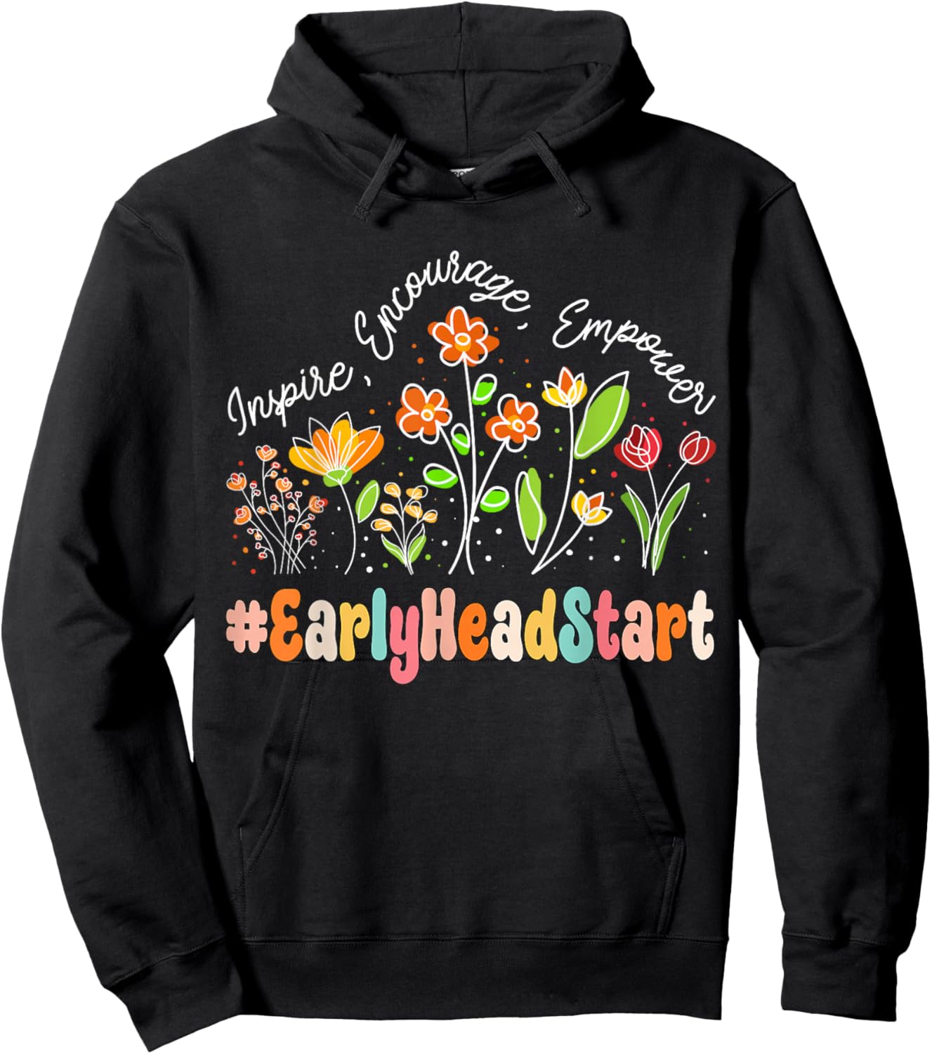 Early Head Start Appreciation Week Teacher Back to School Hoodie - Hoodie | Black