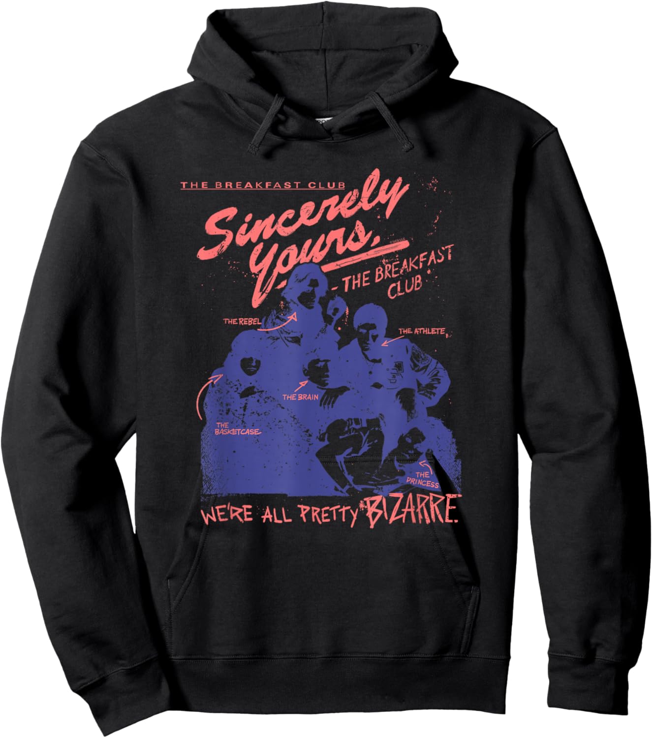 The Breakfast Club Pretty Bizarre Hoodie - Hoodie | Black
