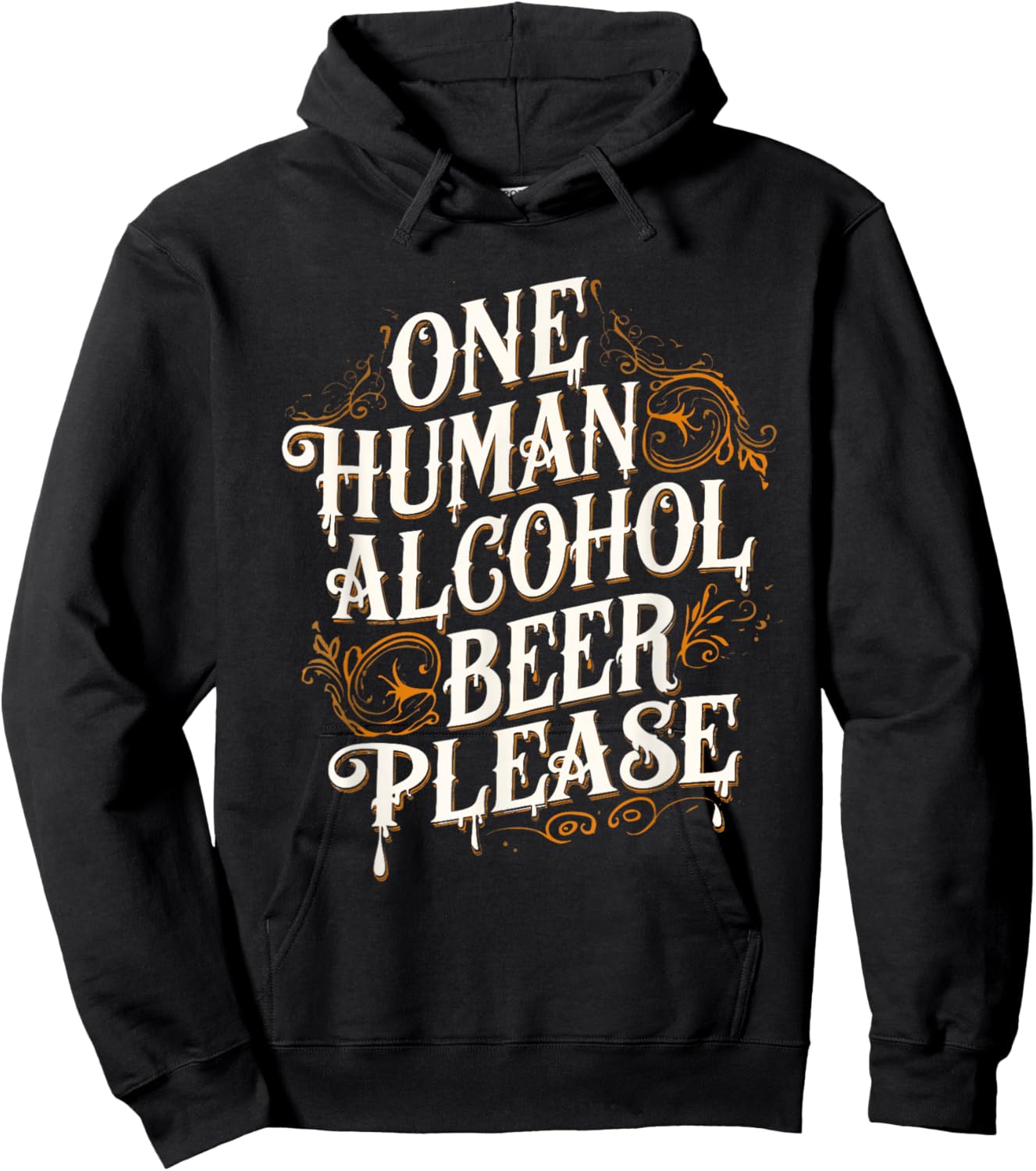 Funny Quote Vampire Hoodie - Hoodie | Black