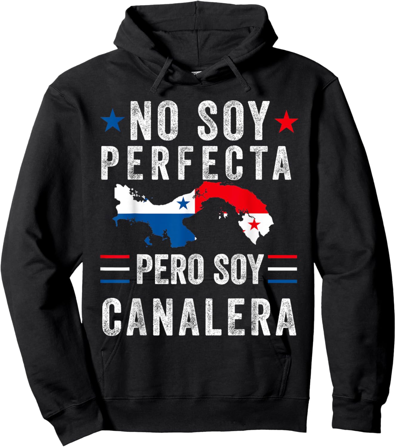 Camiseta Panama Panamanian Flag DNA Panameña Mujer Women Hoodie - Hoodie | Black