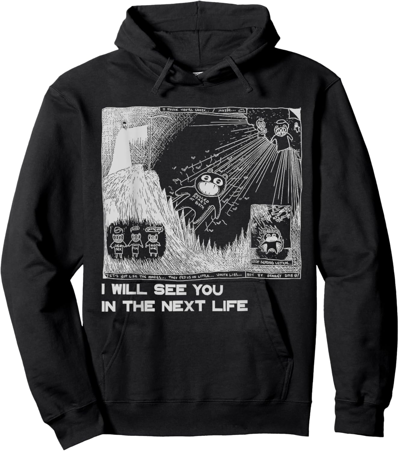 I Will See You In The Next Life Outfits Radio Music 80s 90s Hoodie - Hoodie | Black