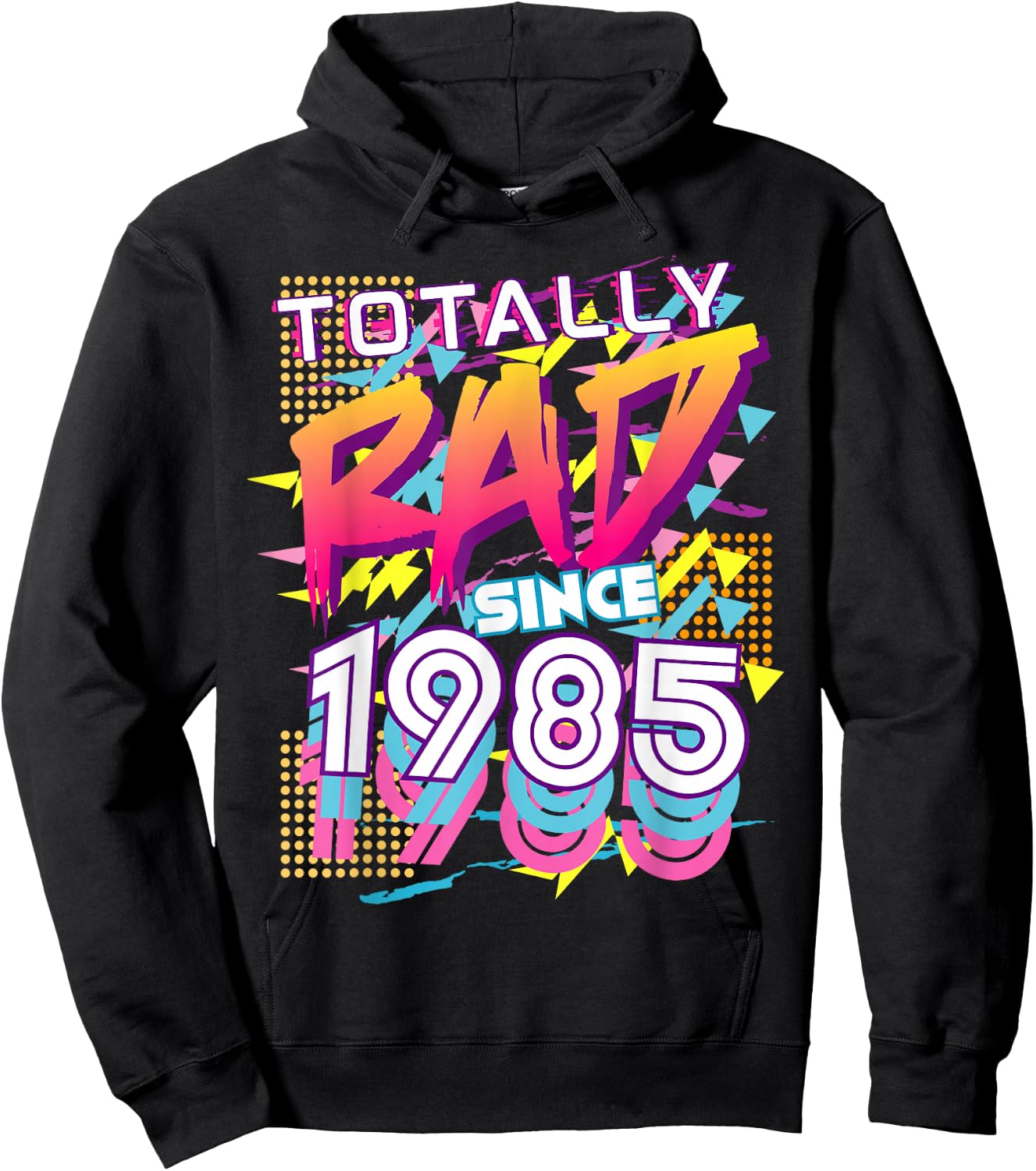 Totally Rad Since 1985 Hoodie - Hoodie | Black