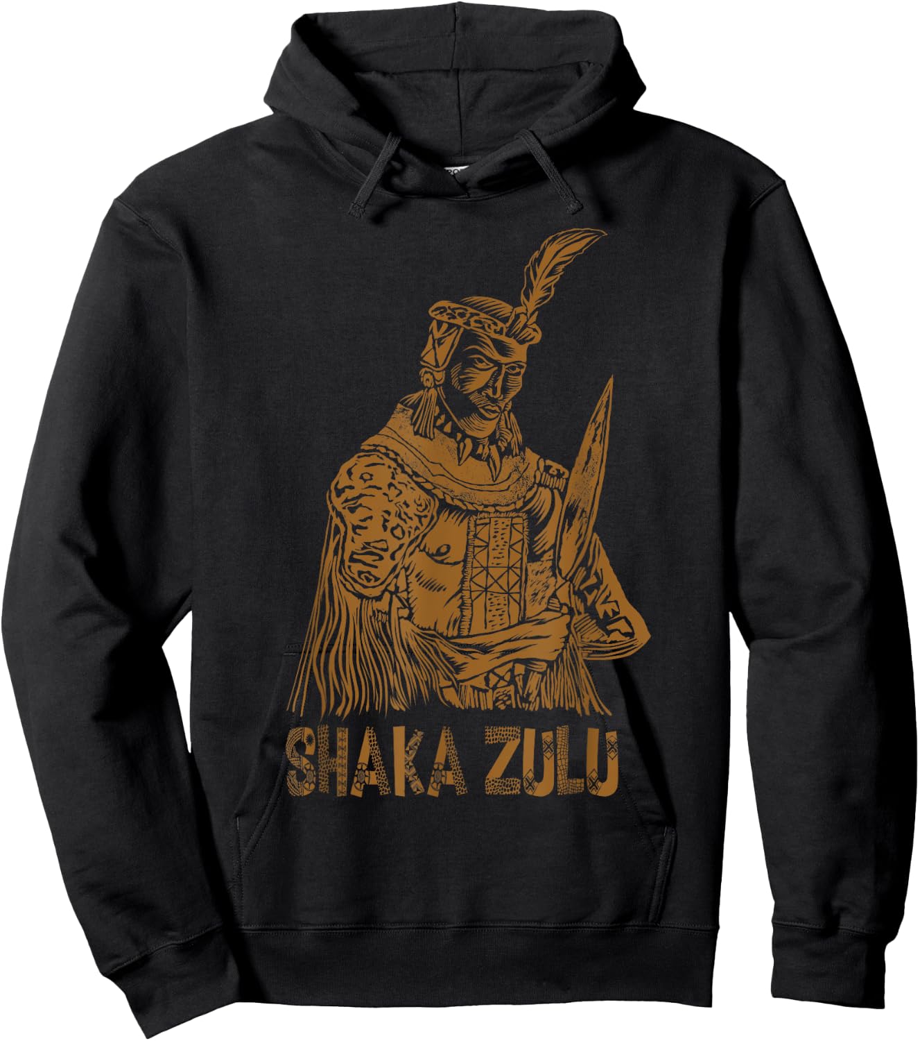 Cool Shaka Zulu African King Pride Funny Gift Women Hoodie - Hoodie | Black
