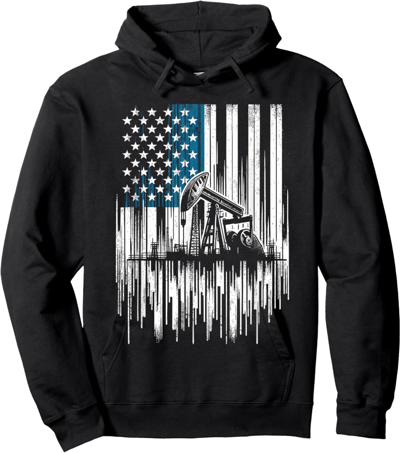 Oilfield Worker Hoodie - Hoodie | Black