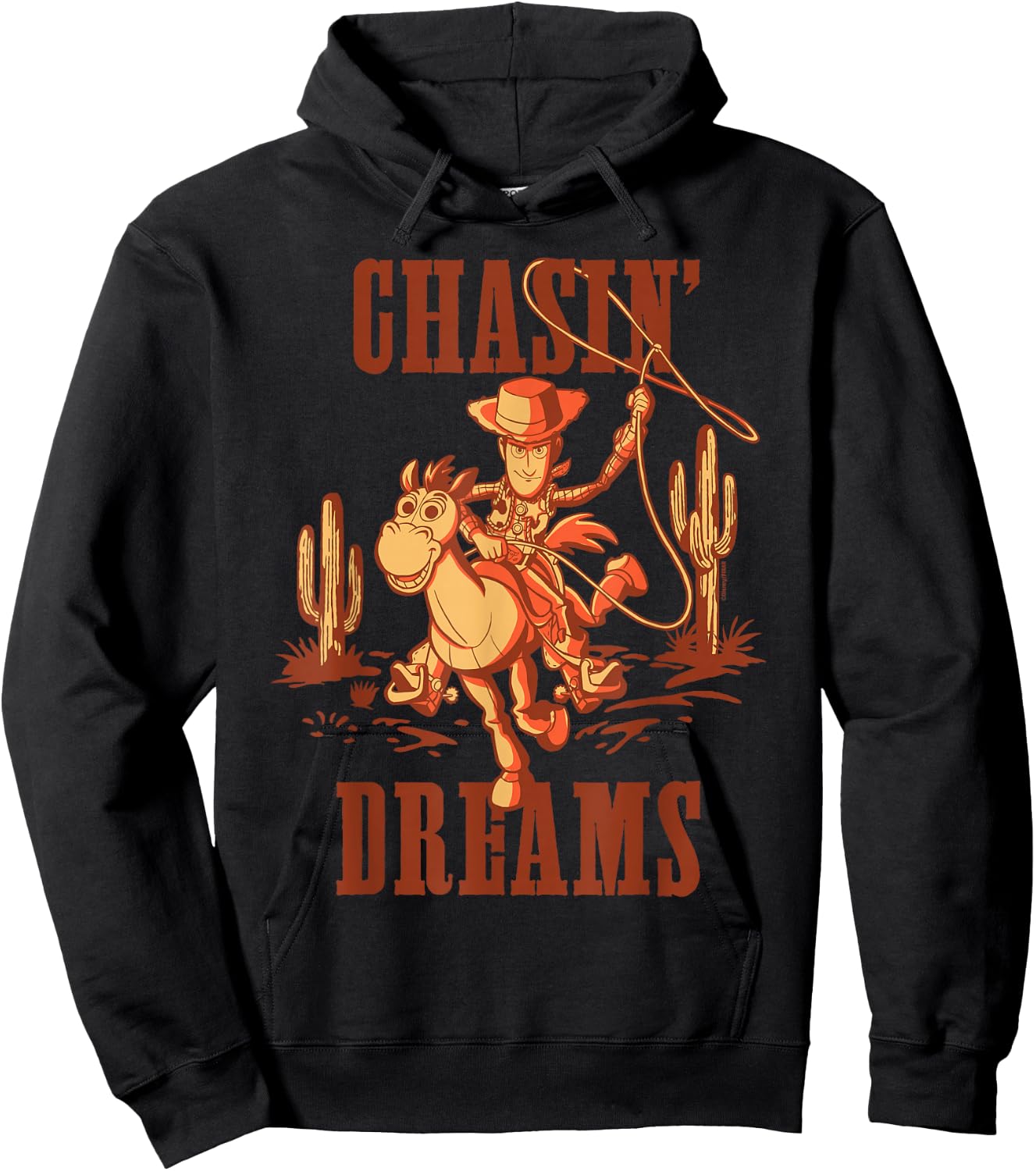 Disney and Pixar's Toy Story Woody & Bullseye Chasin' Dreams Hoodie - Hoodie | Black