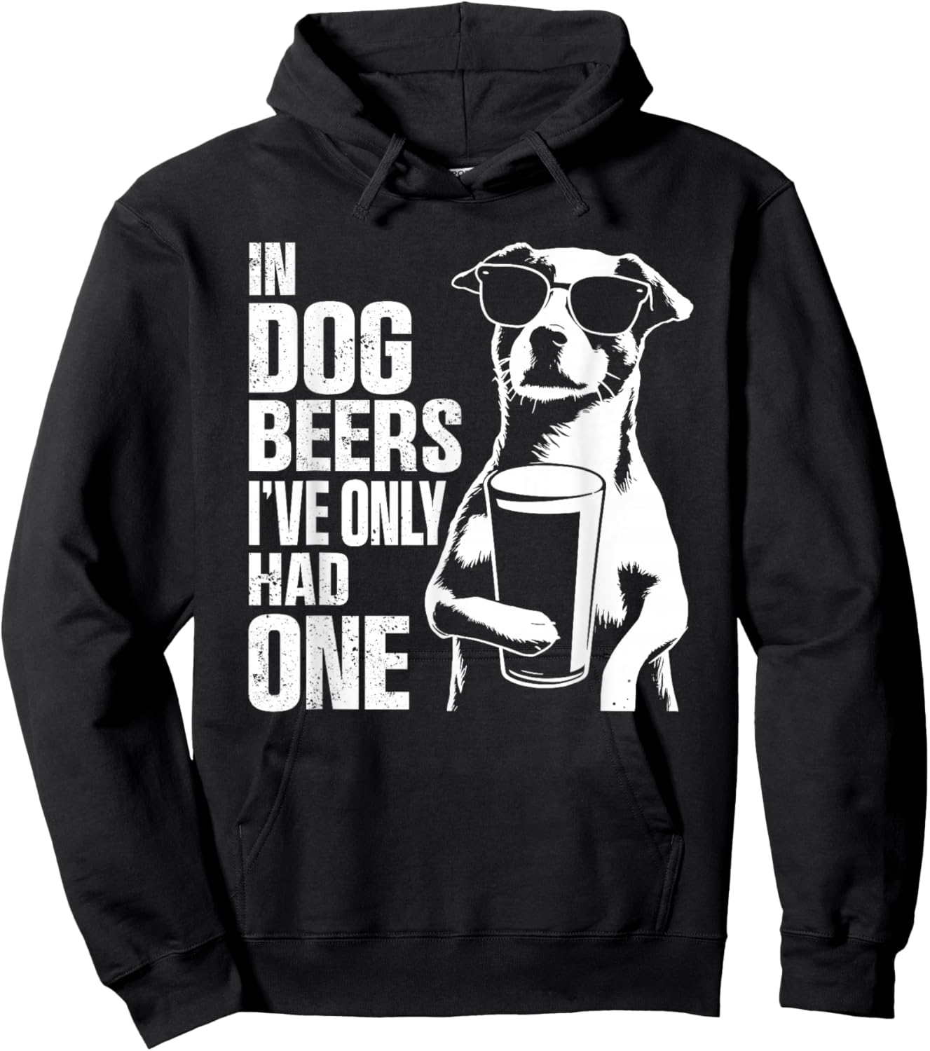 Retro Beer Pun Bar Pub Crawl Party Men Women Funny Beer Hoodie - Hoodie | Black