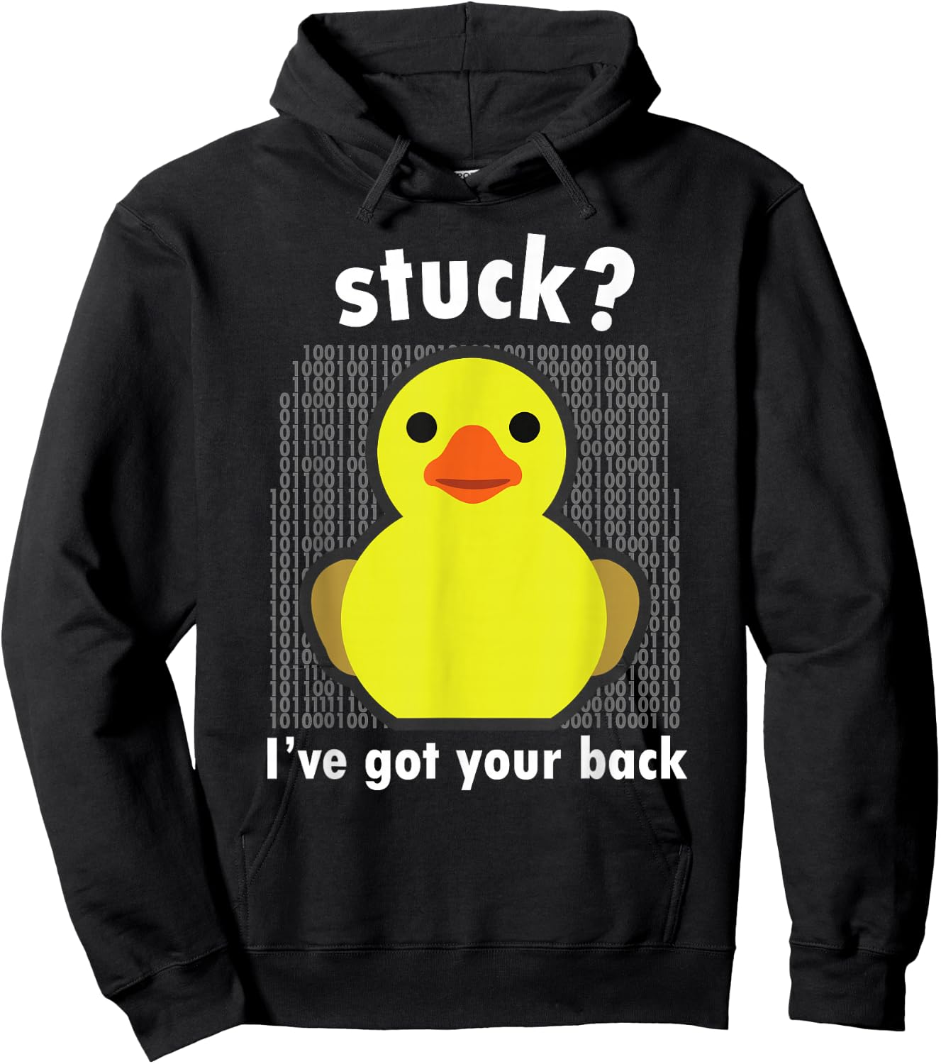 Programmer Rubber Duck for Coding Programming Engineer Hoodie - Hoodie | Black