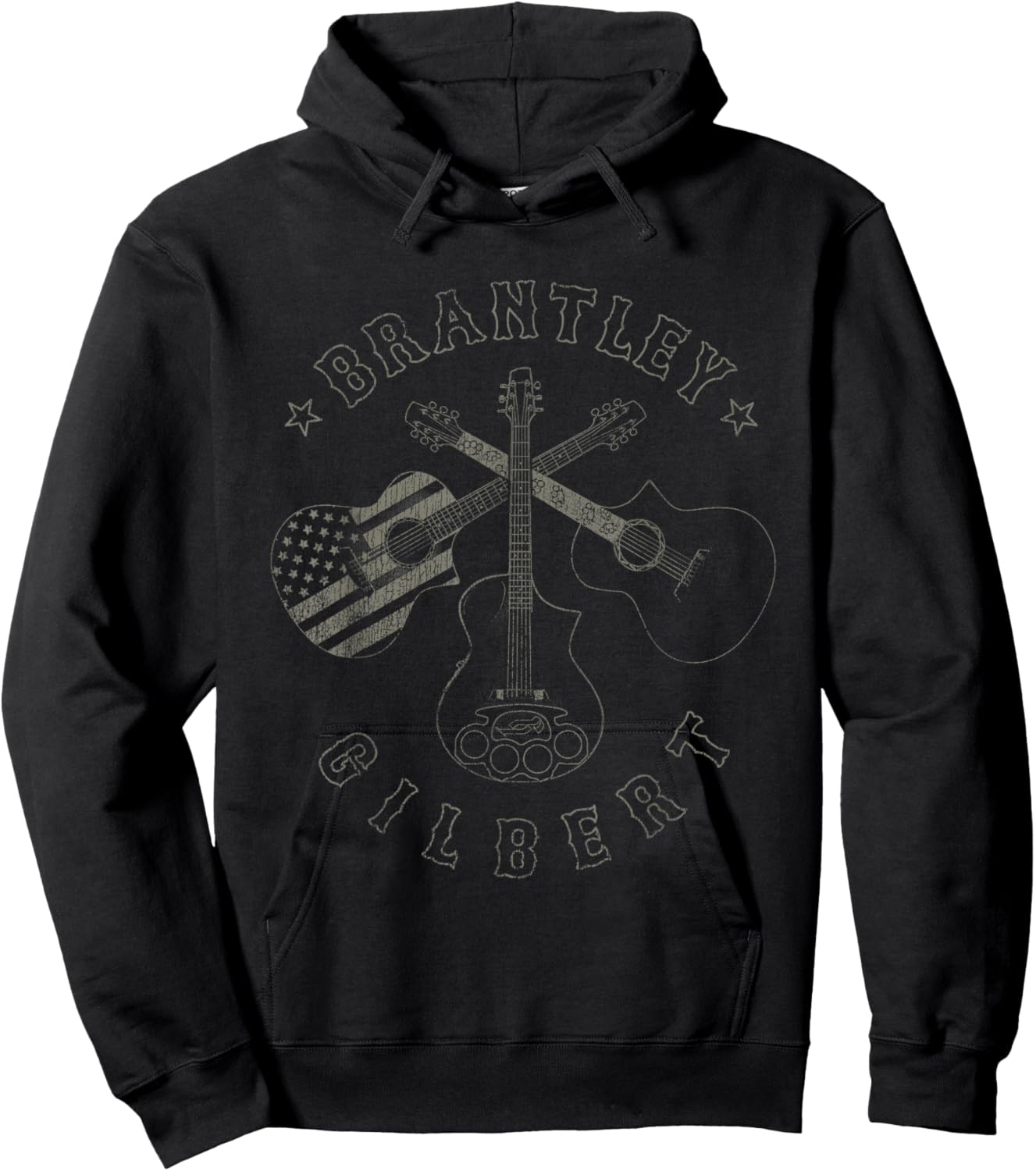 Brantley Gilbert - Guitar Hoodie - Hoodie | Black