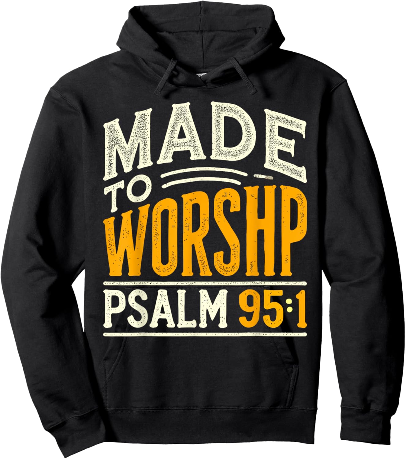 Made To Worship Shirt Worship Shirt Men & Women God Hoodie - Hoodie | Black