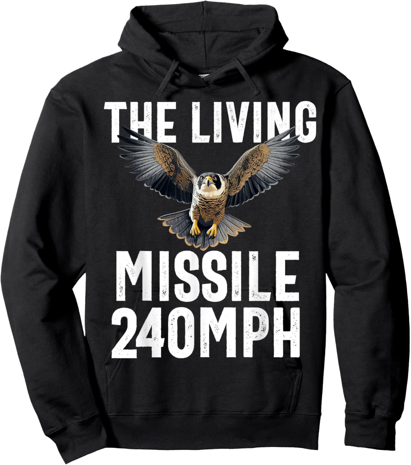 Peregrine Falcon Men Women Falconer Falconry BirdWatching Hoodie - Hoodie | Black
