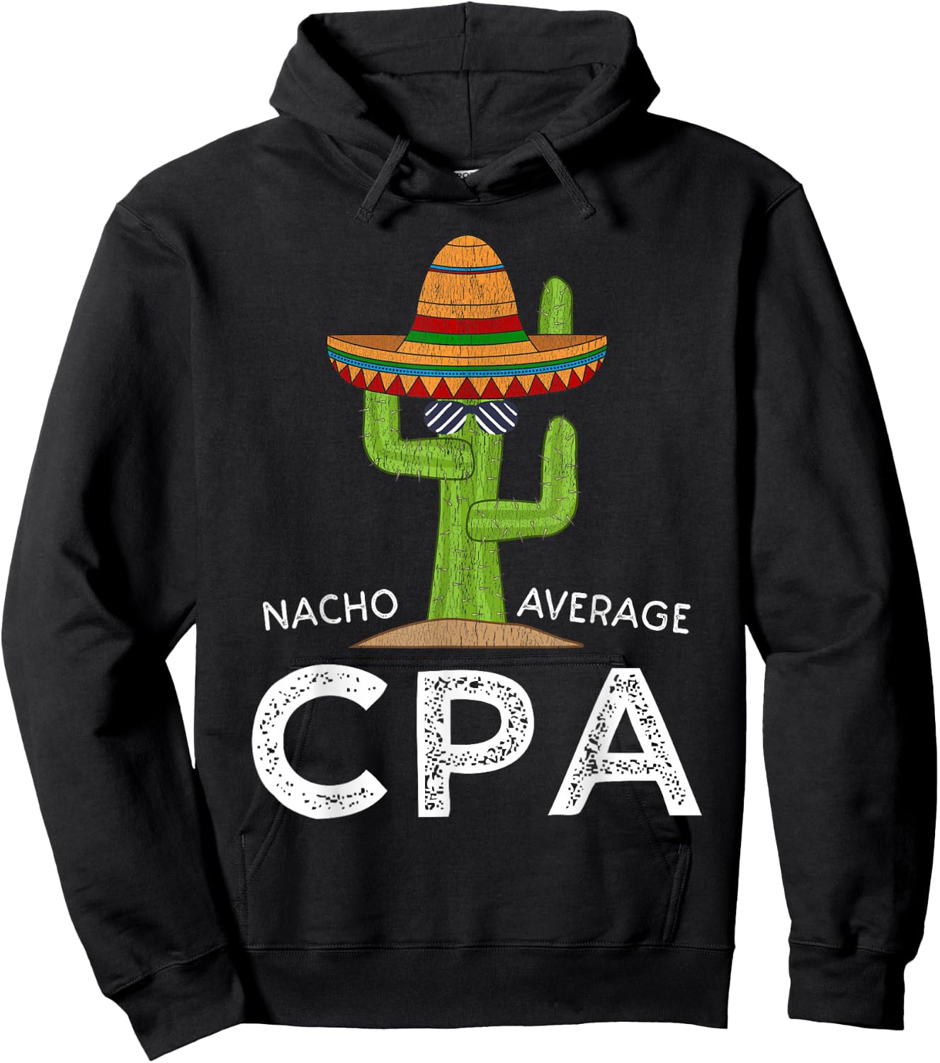 Fun Certified Public Accountant Humor | Funny Saying CPA Hoodie - Hoodie | Black