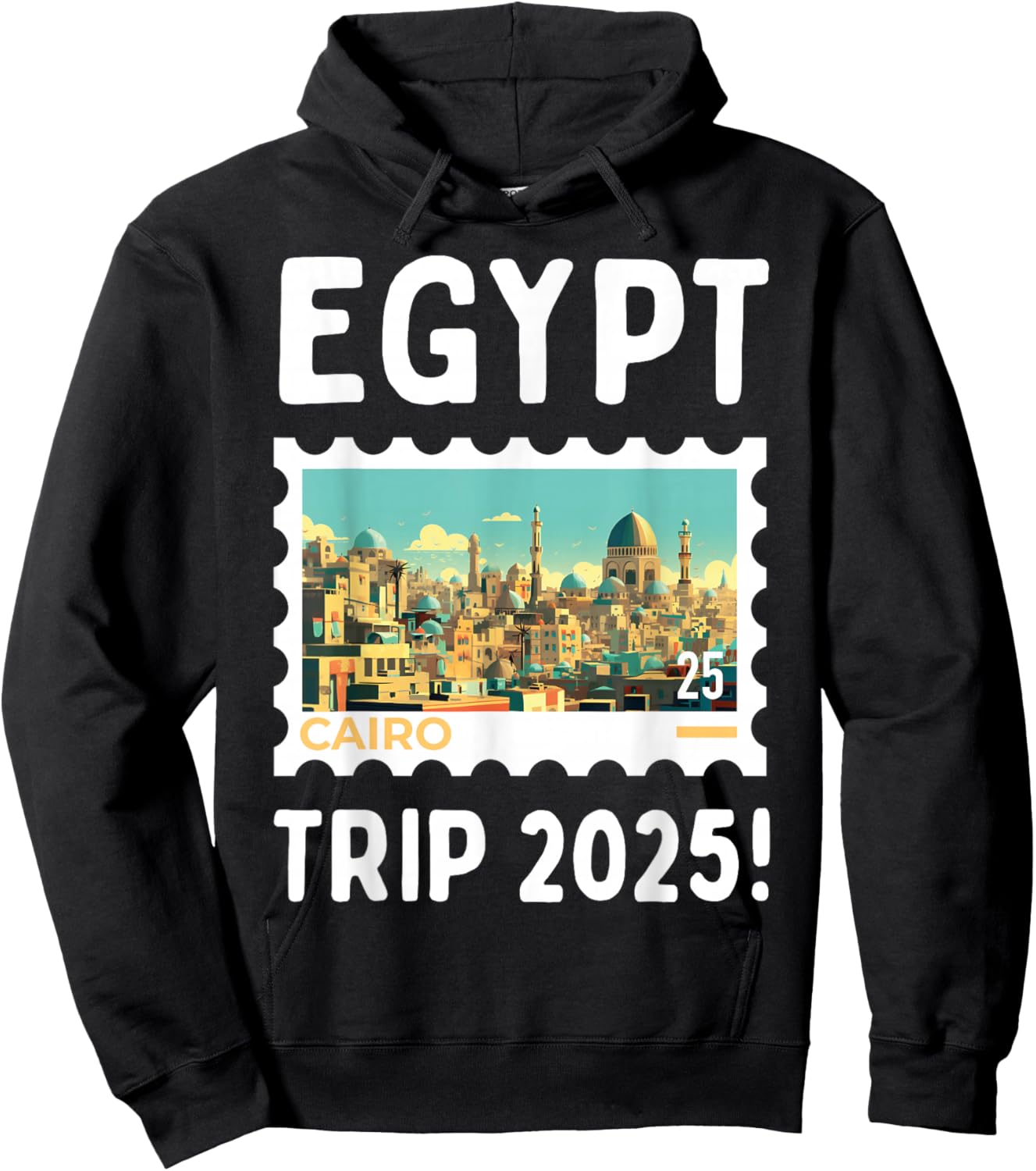 Egypt Trip Cairo 2025! Group Funny Egyptian Vacation Hoodie - Hoodie | Black