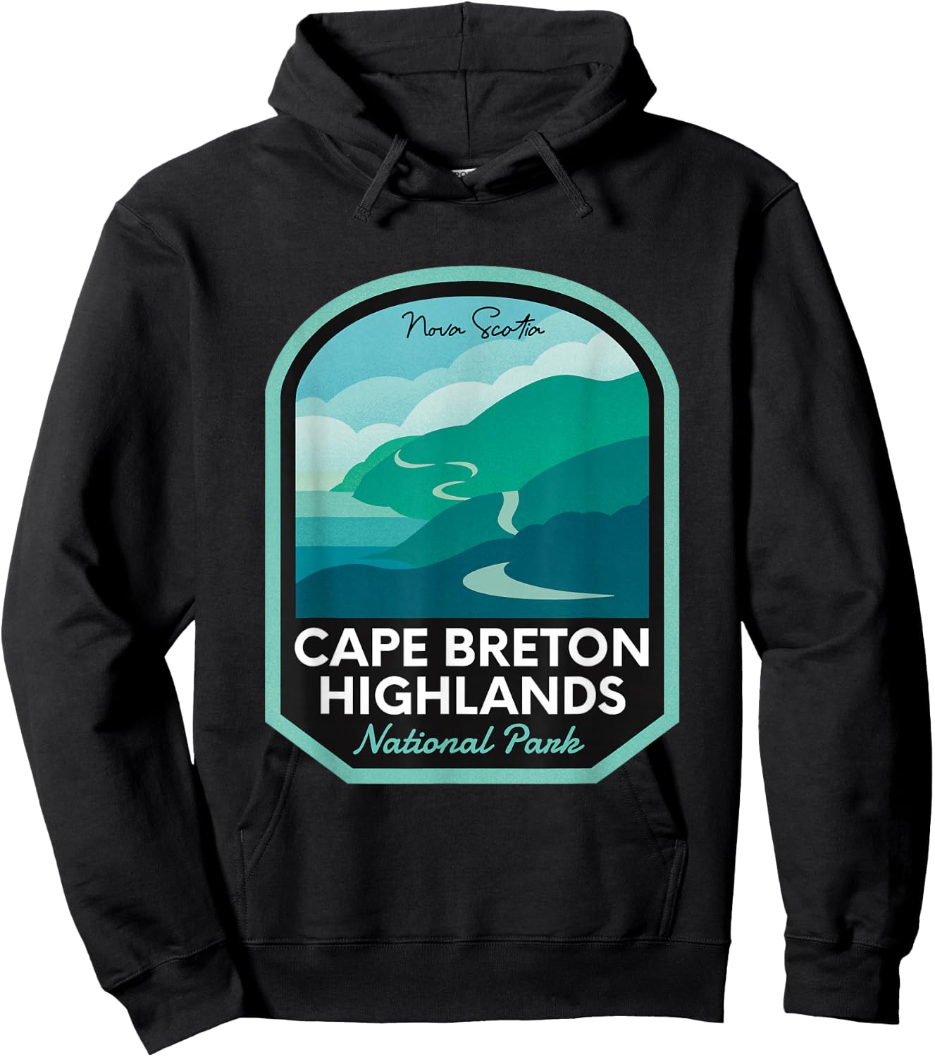 Cape Breton Highlands National Park Hoodie - Hoodie | Black