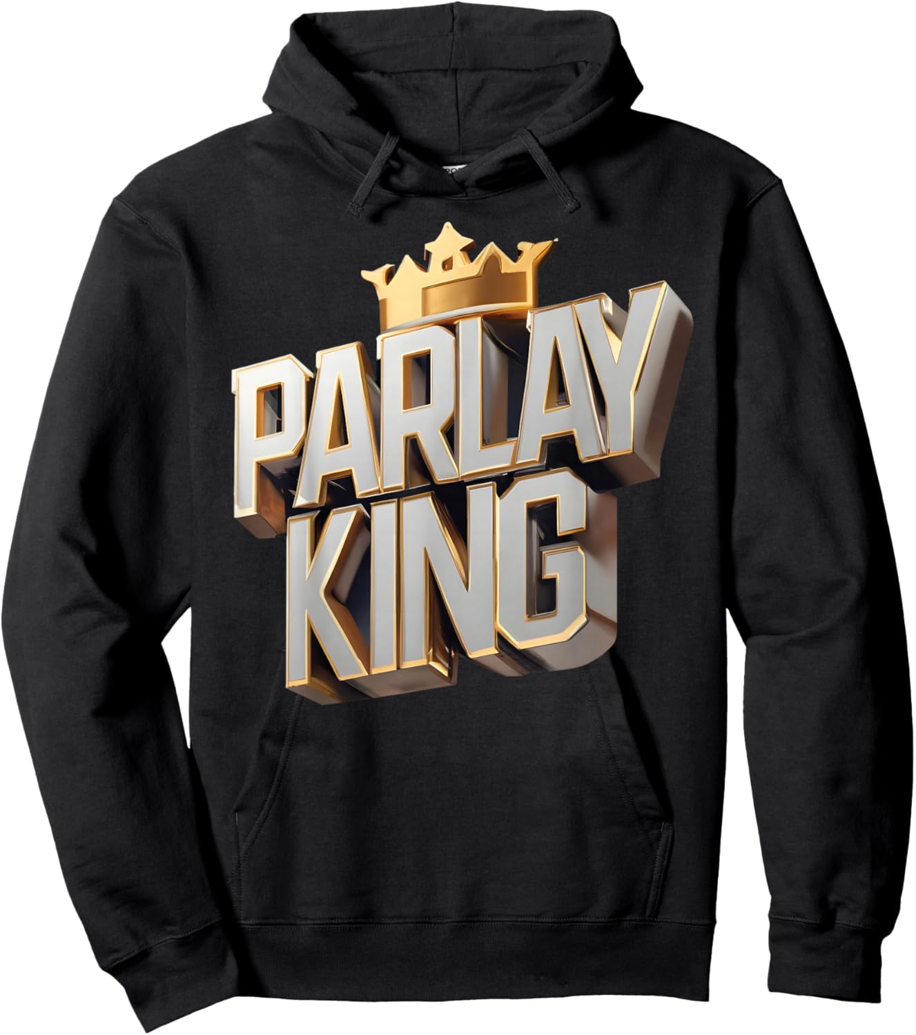 Parlay King Sports Betting Gambling Odds DFS Moneyline Hoodie - Hoodie | Black