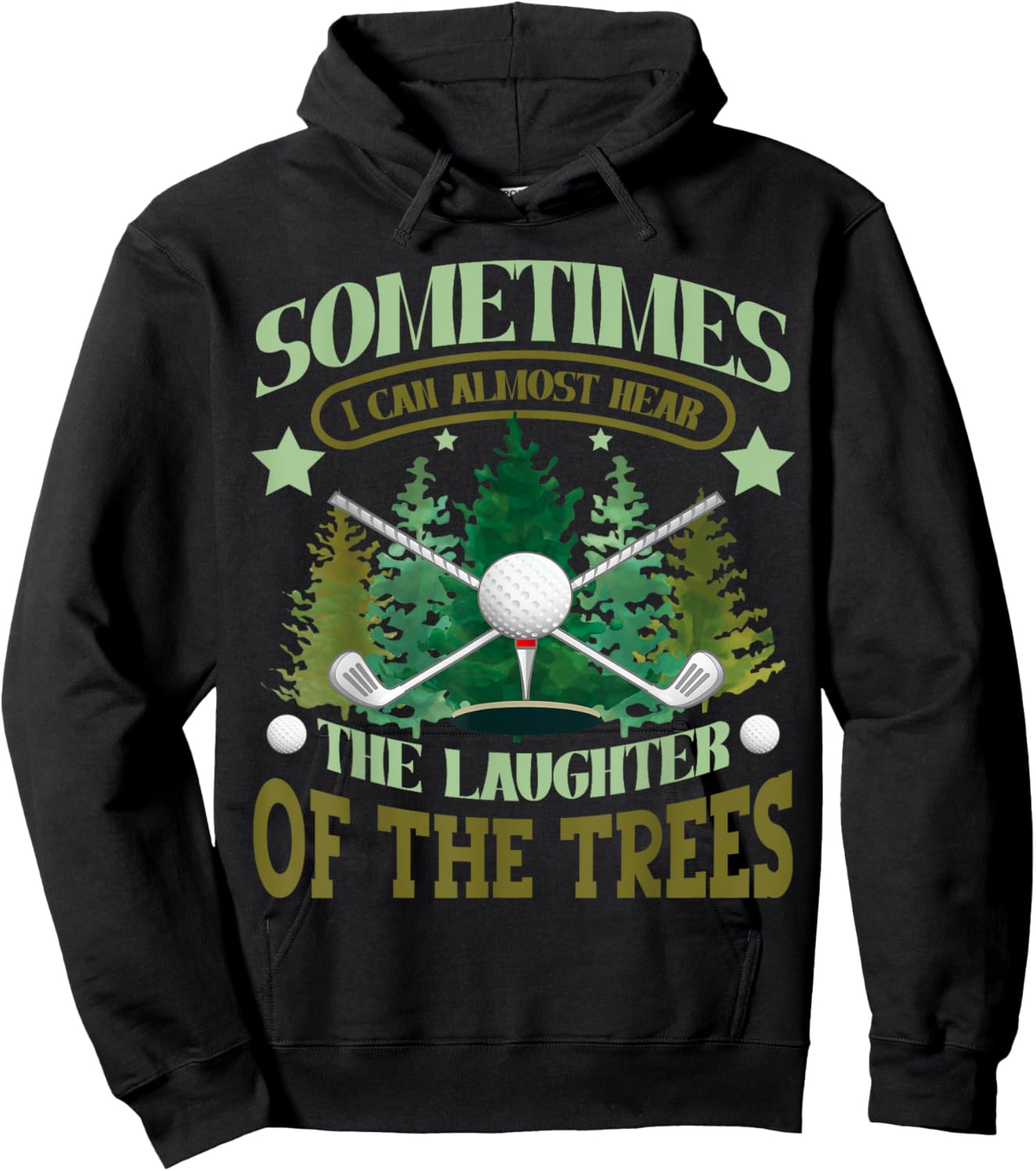 Funny Golfer Golfing Golf Player Humor Hoodie - Hoodie | Black
