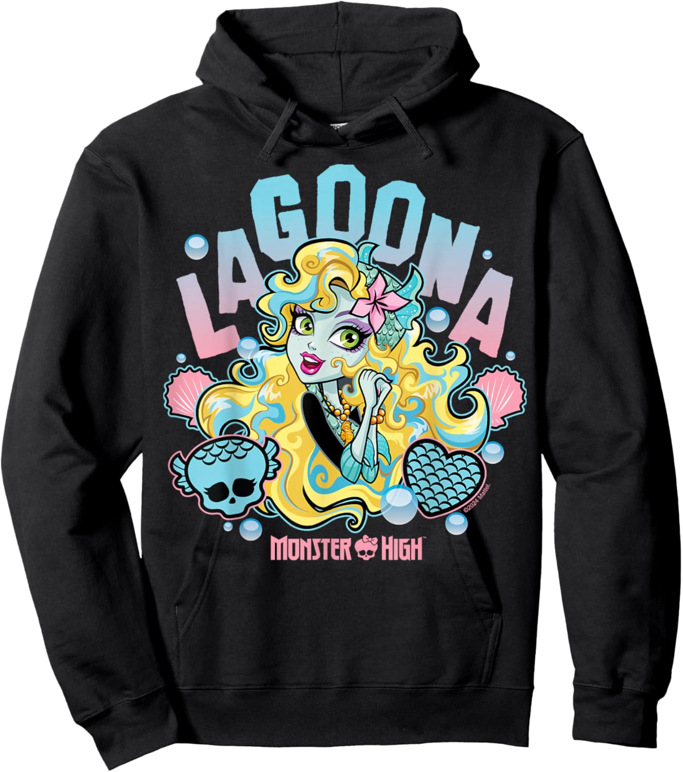 Monster High - Lagoona Blue Hoodie - Hoodie | Black