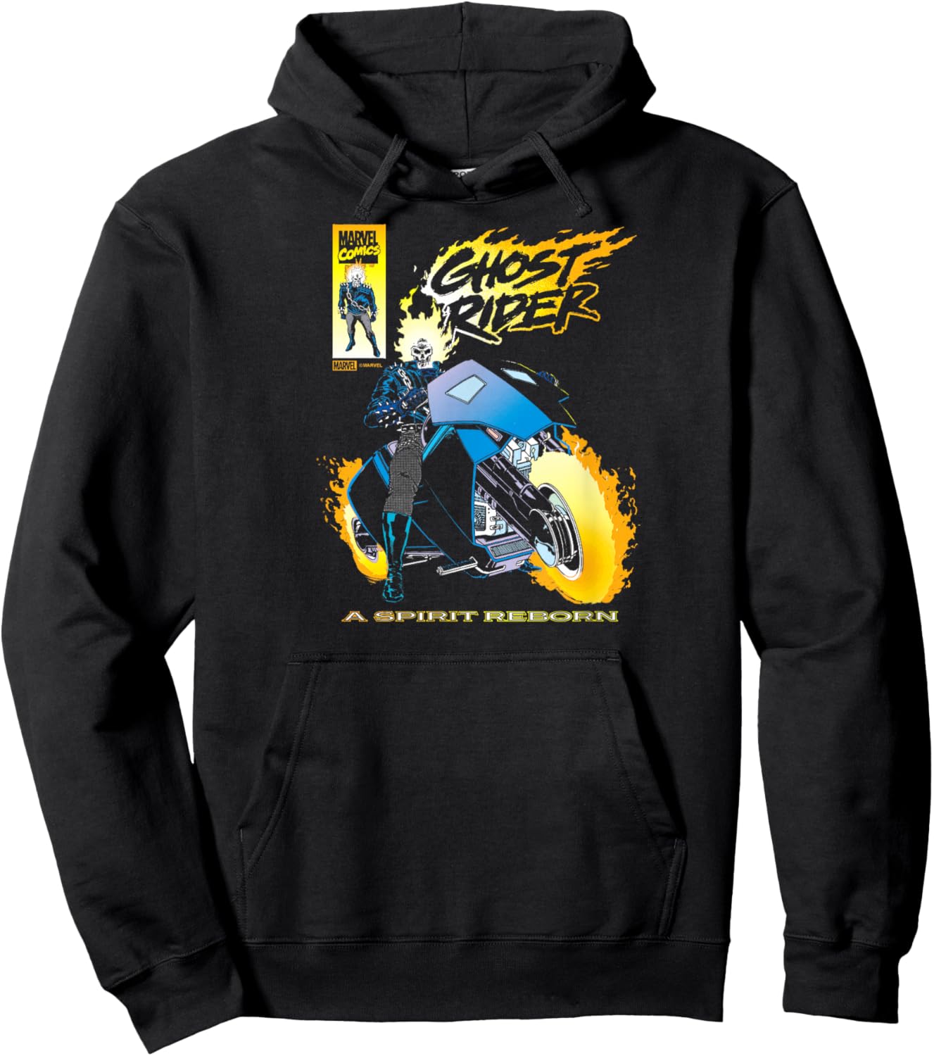 Ghost Rider - Comic Cover Hoodie - Hoodie | Black