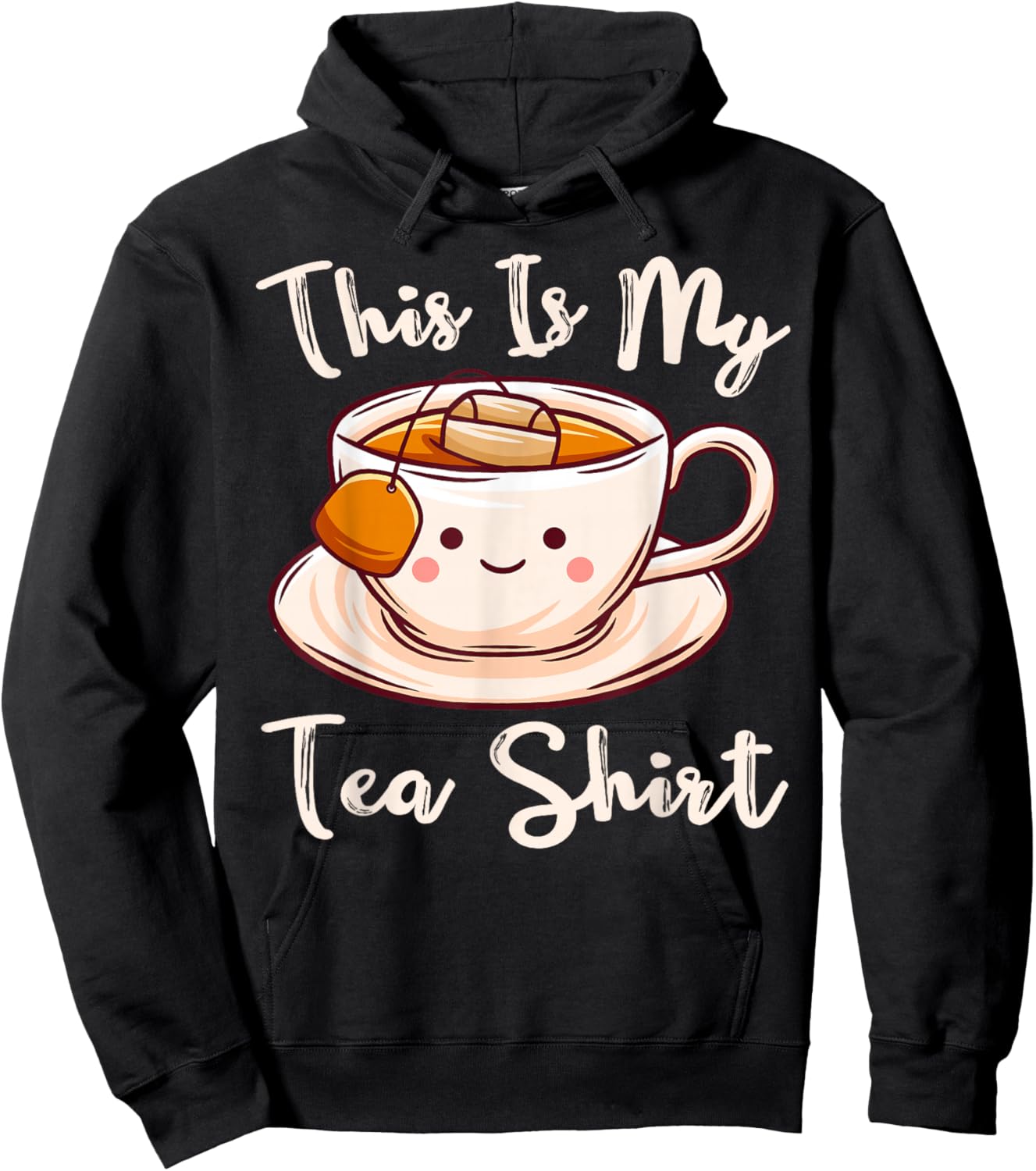 Tea Drinker Tea Lover This Is My Tea Shirt Tea Humor Drinker Hoodie - Hoodie | Black