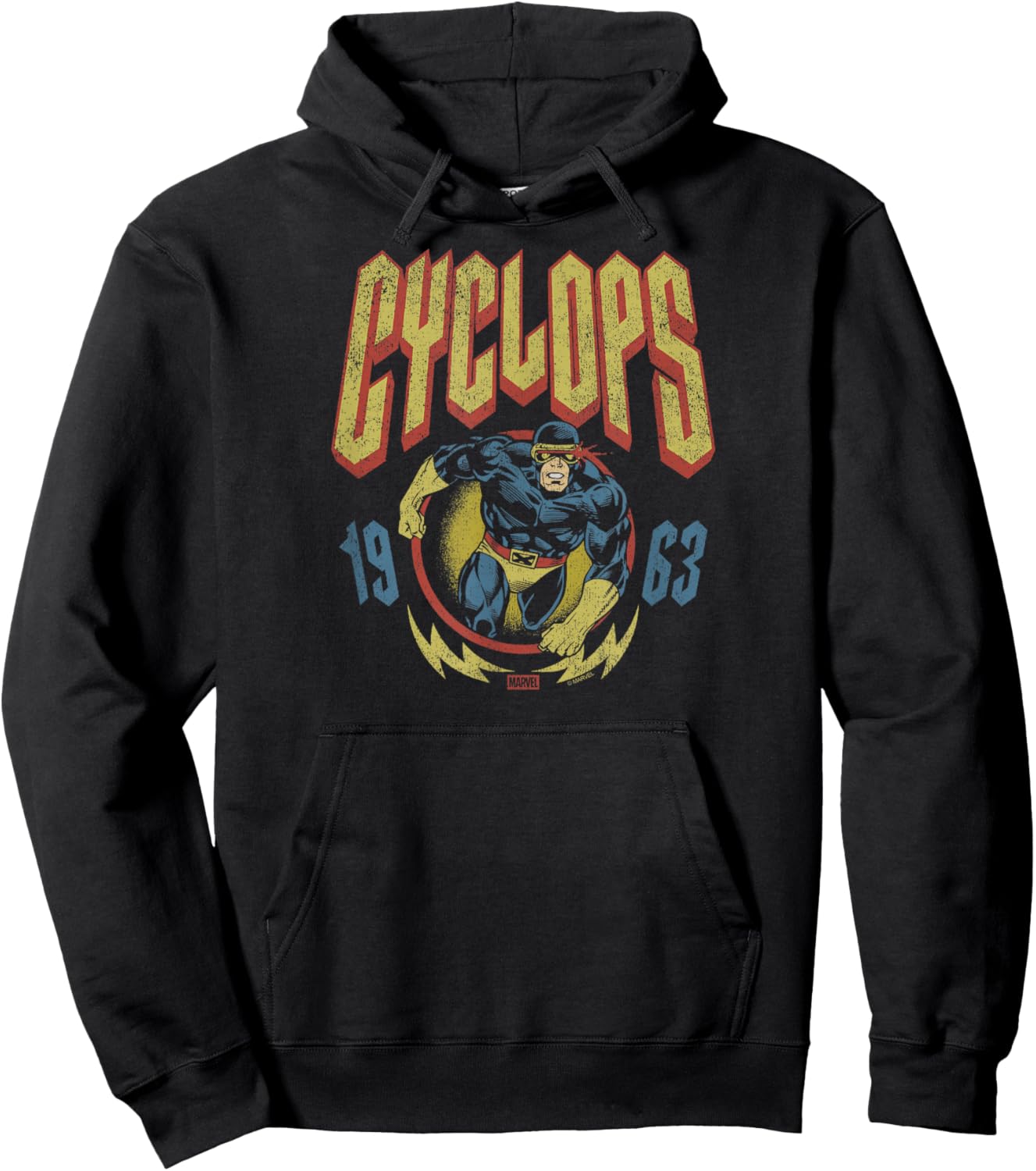 X-Men - Cyclops Metal Inspired Hoodie - Hoodie | Black