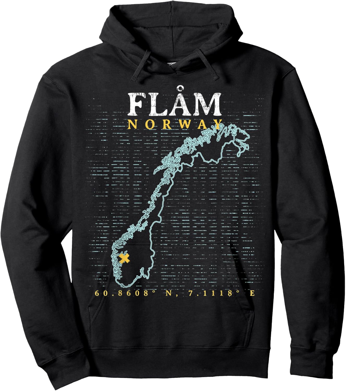Norway Flåm Hoodie - Hoodie | Black