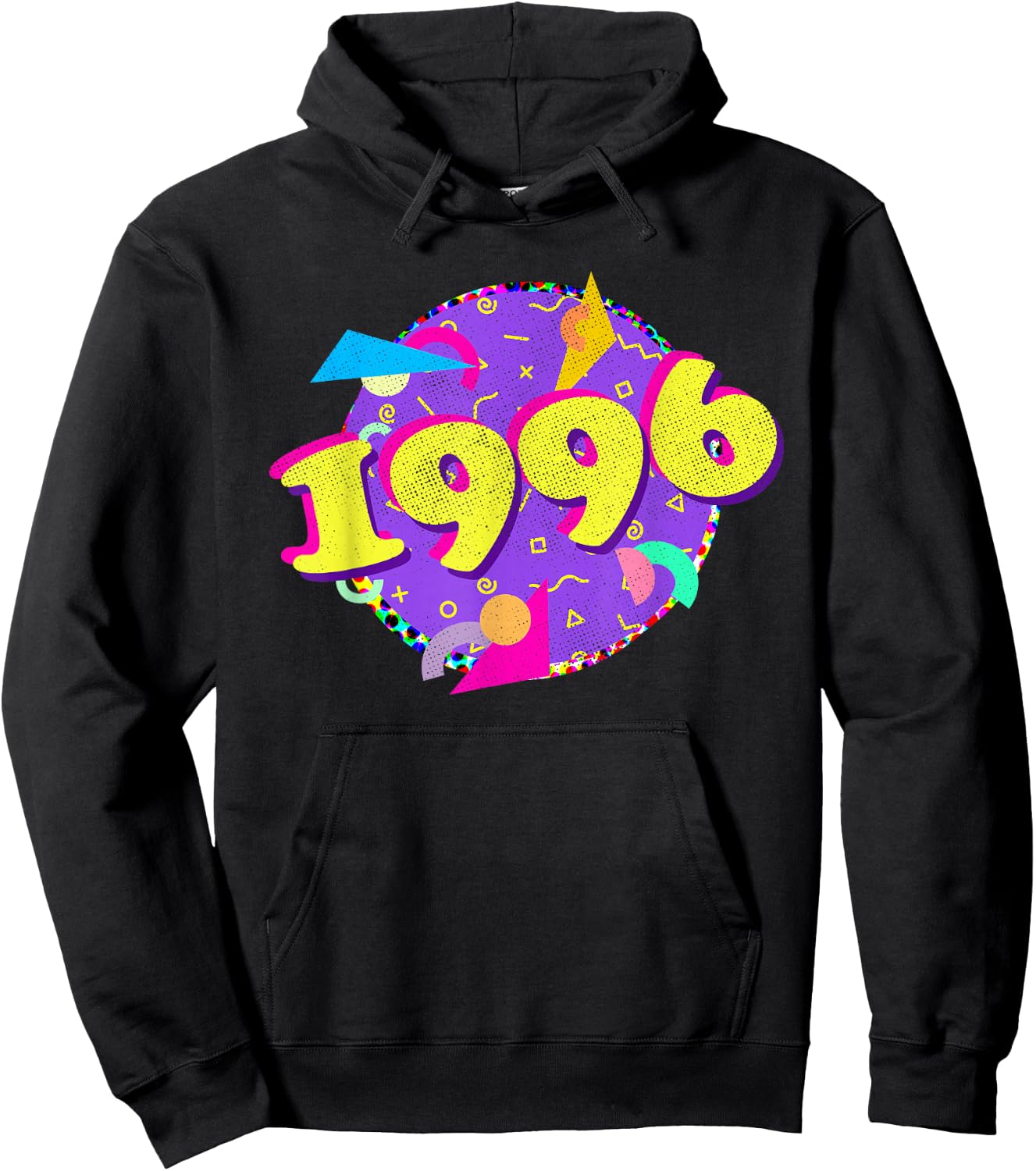 Birthday Retro 90s Style 1996 Hoodie - Hoodie | Black