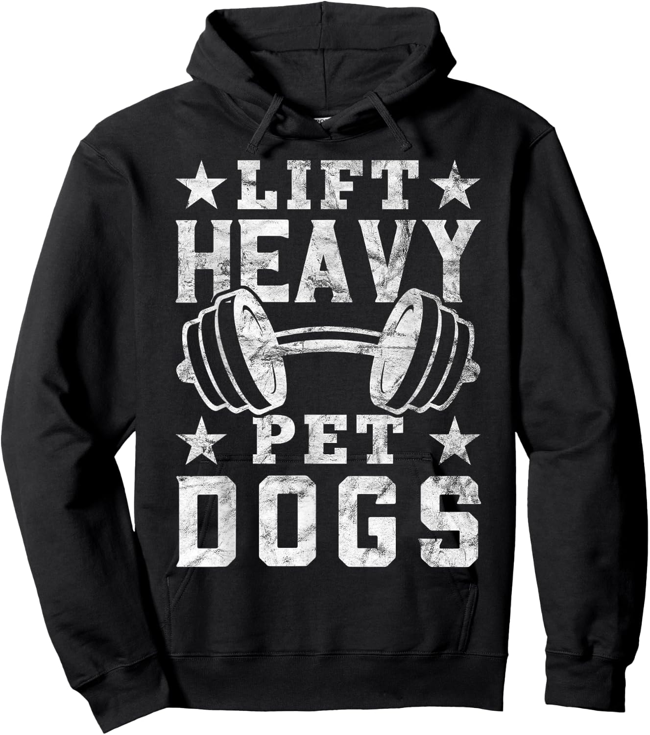 Lift Heavy Pet Dogs Gym for Weightlifters Bodybuilding Hoodie - Hoodie | Black