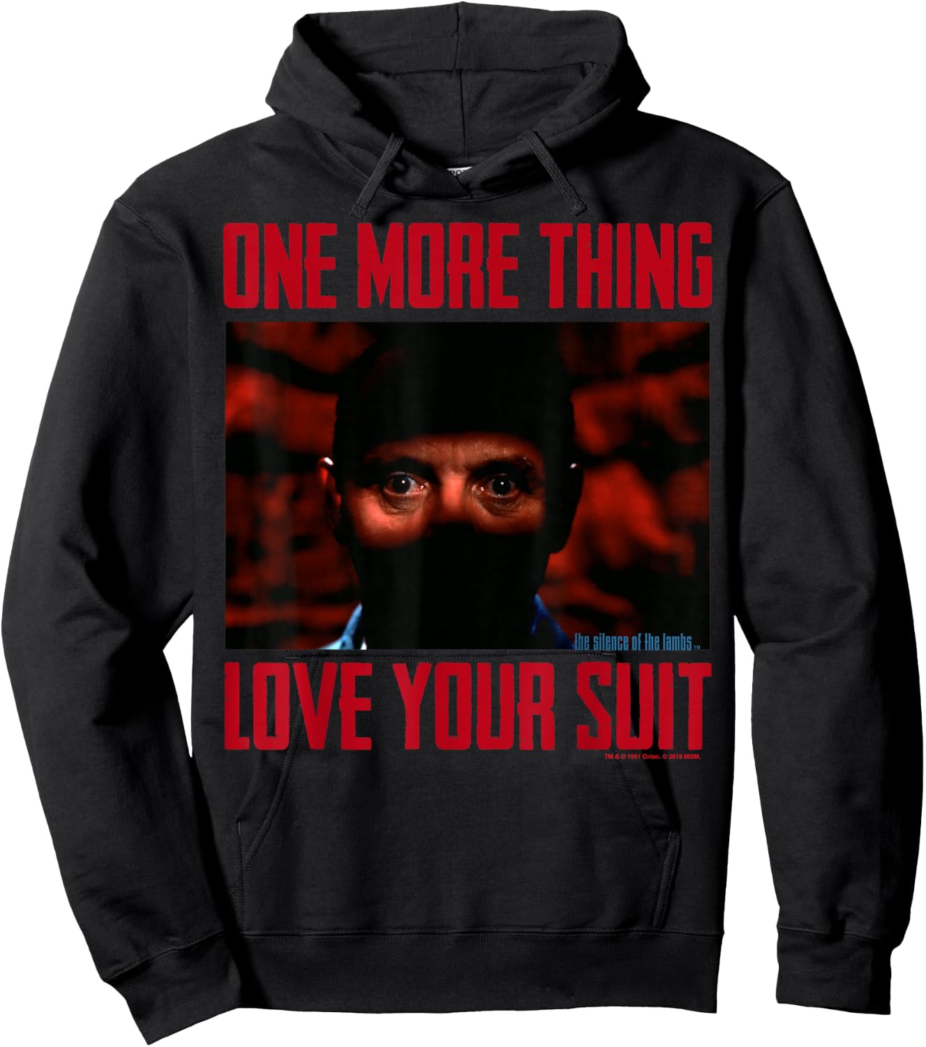 The Silence of The Lambs Hannibal Lecter Love Your Suit Hoodie - Hoodie | Black