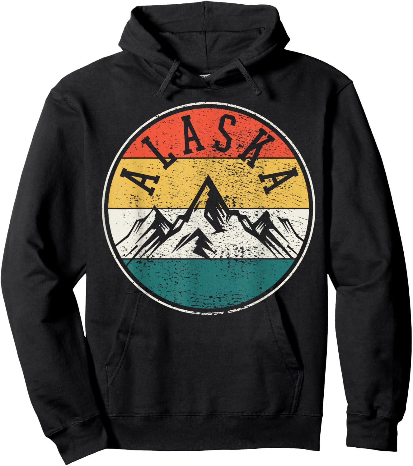 Alaska Vintage Hoodie - Hoodie | Black