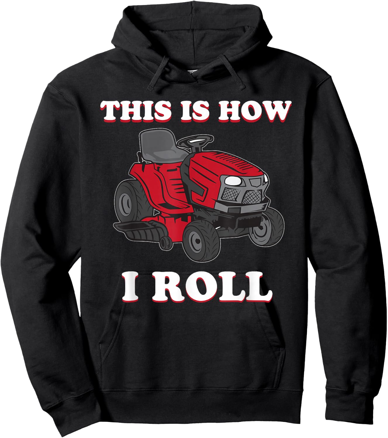 Cool Gardening Landscaper Gardener Birthday Design Funny Lawn Mower Mowing Riding Rider Toddler Kids Boys Gift Hoodie - Hoodie | Black