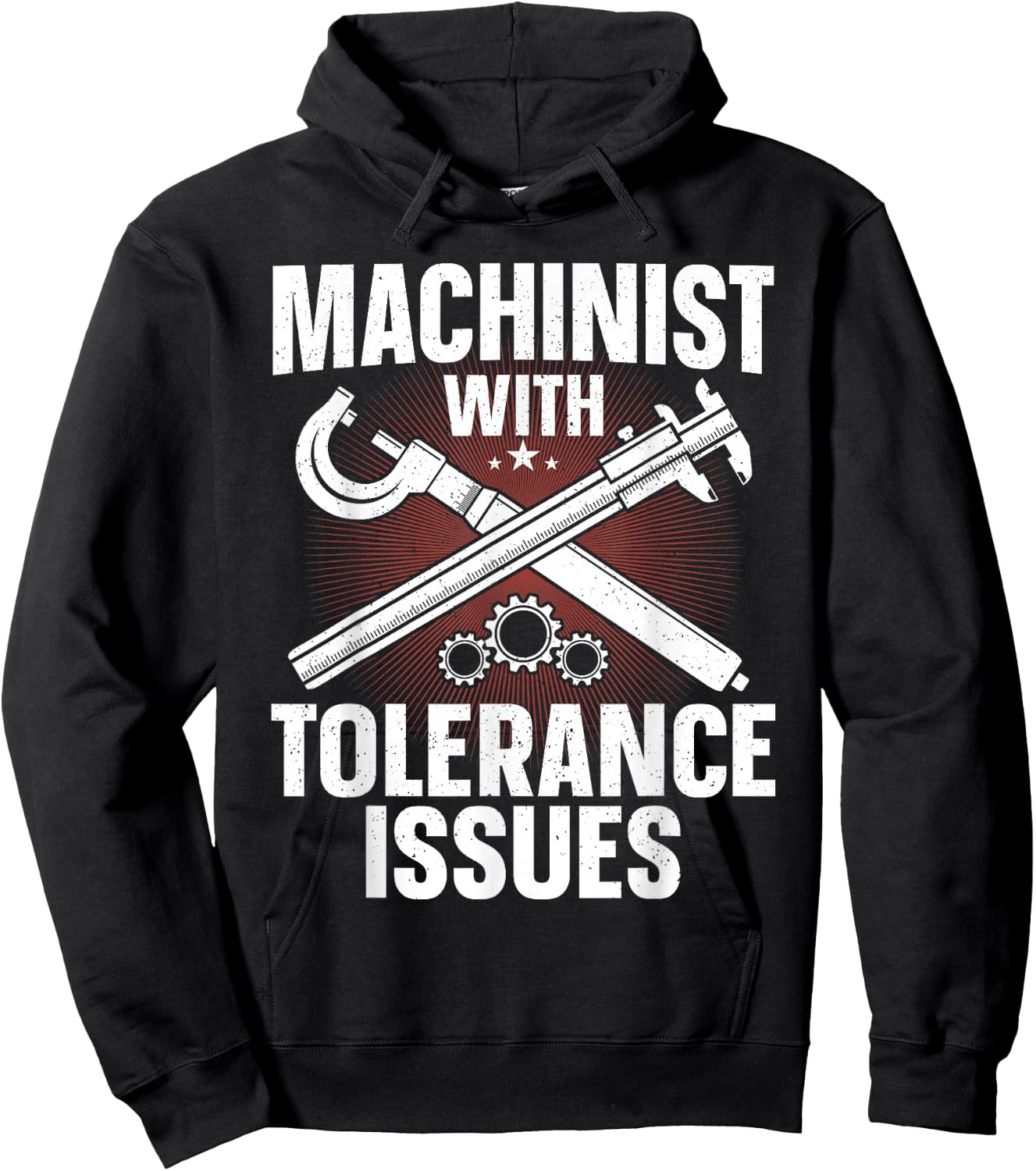 Funny Machinist Art Dad Women CNC Machine Operator Hoodie - Hoodie | Black