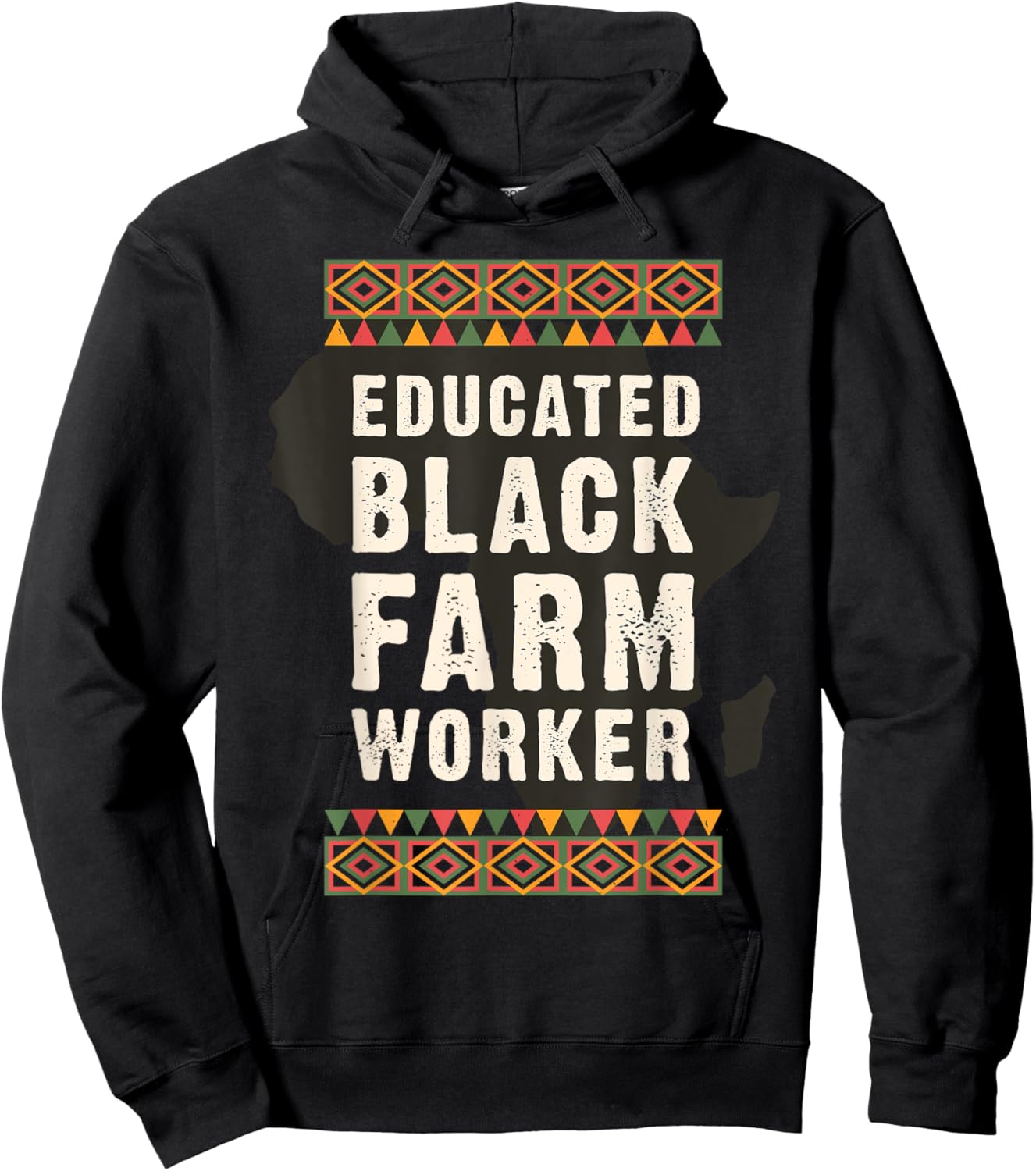 Educated Black Farmer Black History Juneteenth Hoodie - Hoodie | Black