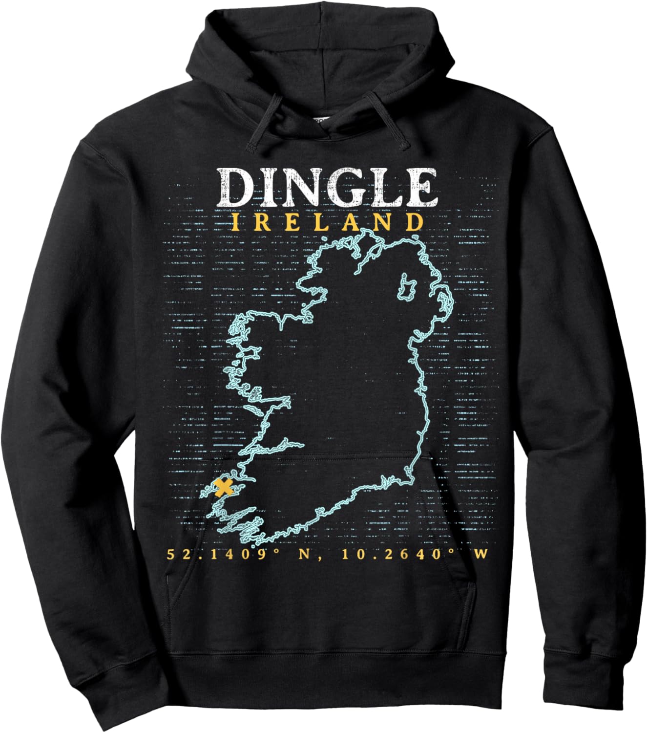 Dingle Ireland Hoodie - Hoodie | Black