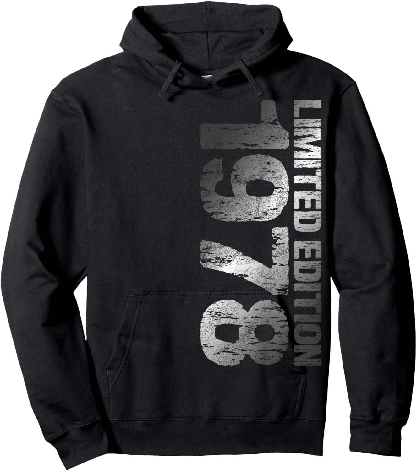 1978 Limited Edition 47th Birthday 1978 Man Woman 47 Hoodie - Hoodie | Black