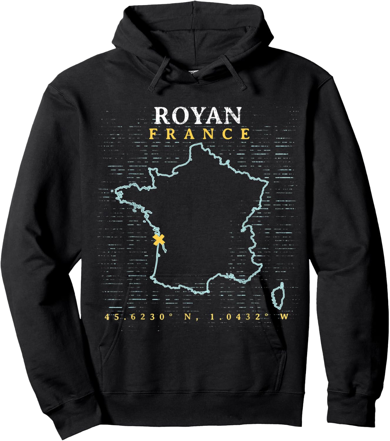 France Royan Hoodie - Hoodie | Black