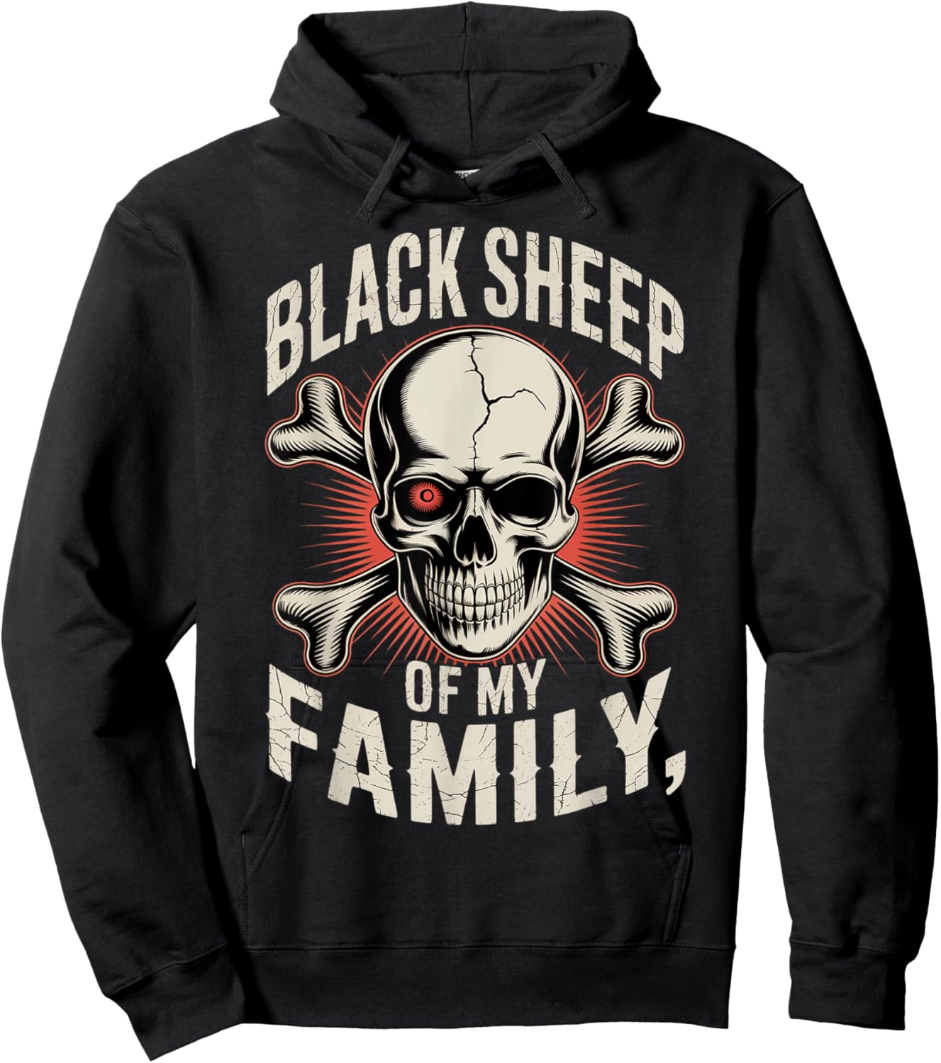 Black Sheep Of My Family Hoodie - Hoodie | Black