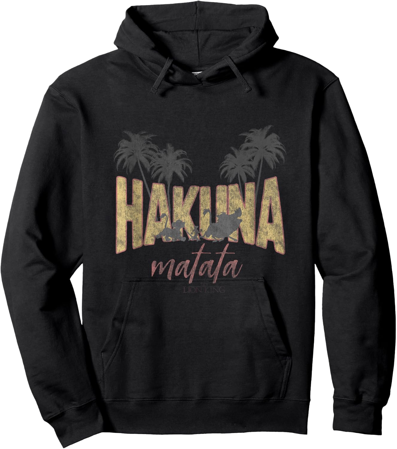 Disney The Lion King Hakuna Matata Tropical Hoodie - Hoodie | Black