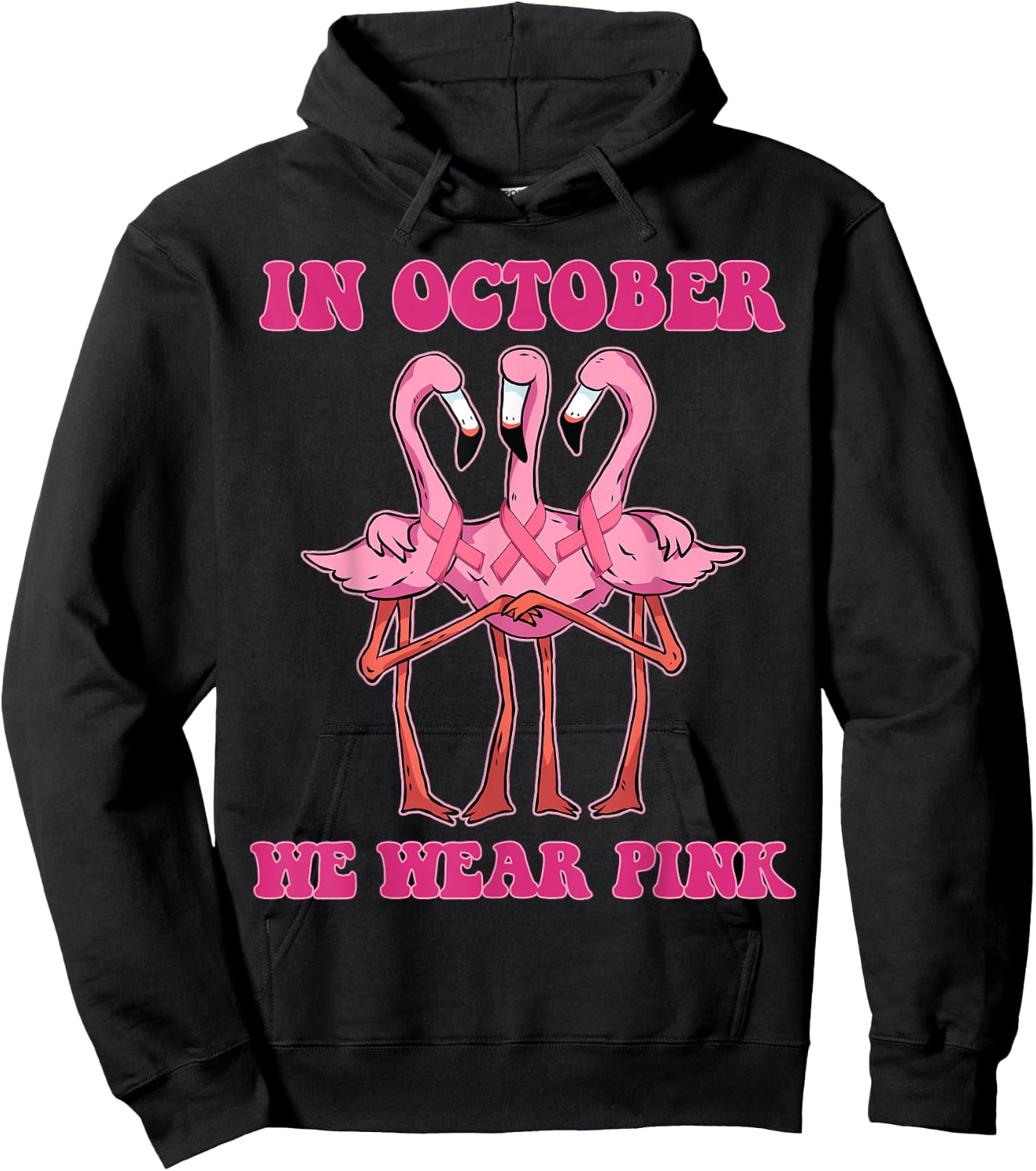 Breast Cancer shirt Women Breast Cancer Awareness Hoodie - Hoodie | Black