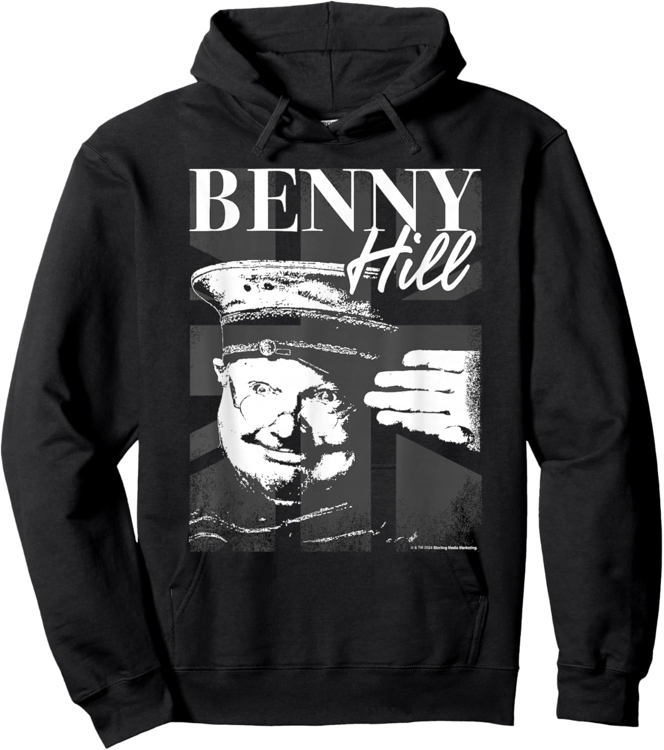 Comedian Sailors Hat Salute Britain Hoodie - Hoodie | Black