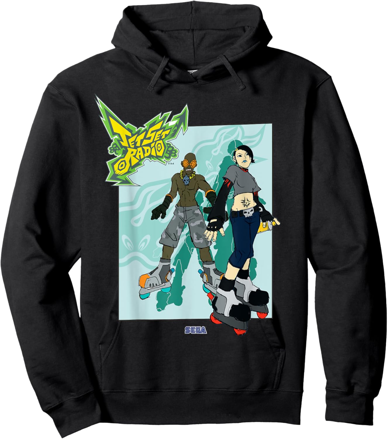 Jet Set Radio duo Garam, Cube SEGA Dreamcast video game Hoodie - Hoodie | Black
