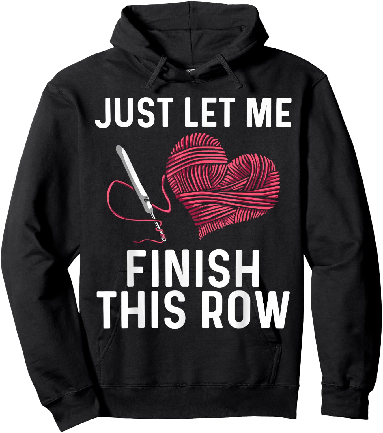 Best Crocheting Art Women Crocheter Crochet Lover Hoodie - Hoodie | Black