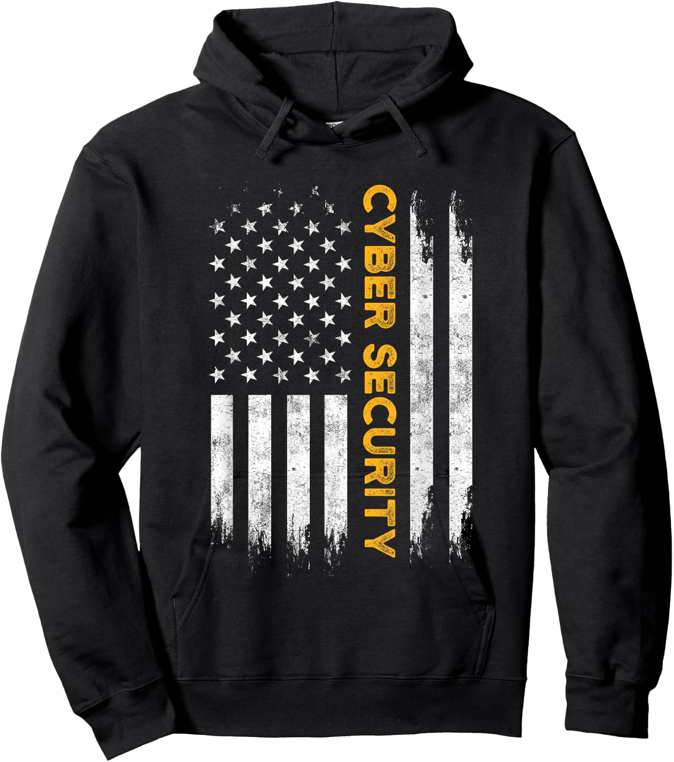 Cybersecurity IT Analyst US Art Certified Tech Security DA1 Hoodie - Hoodie | Black